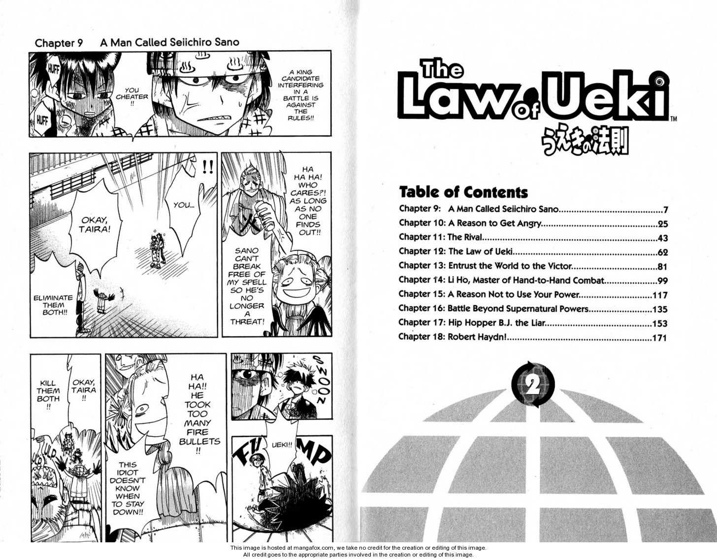 The Law of Ueki Chapter 0 page 5 - 