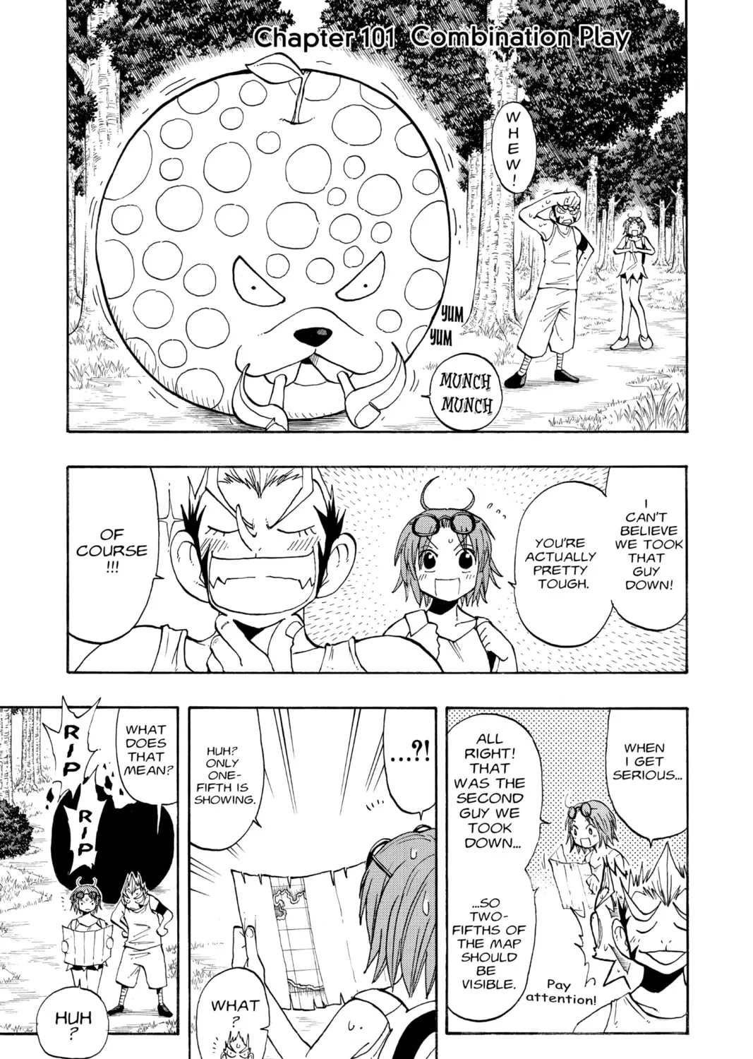 The Law of Ueki Chapter 101 page 1 - 