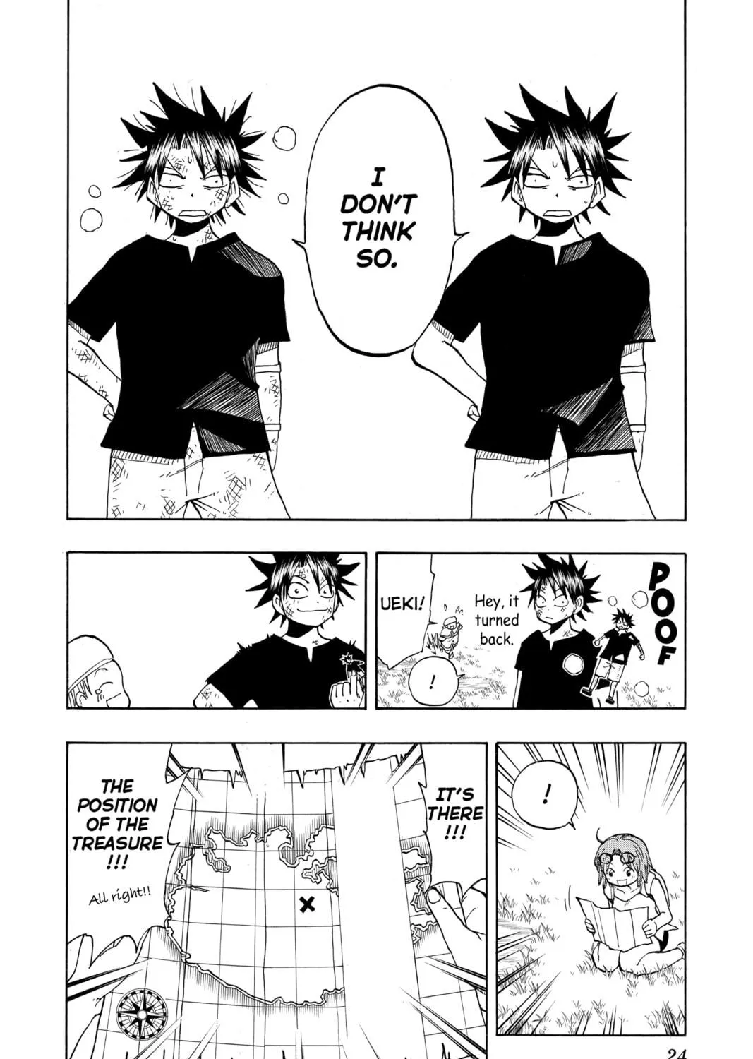 The Law of Ueki Chapter 106 page 35 - 
