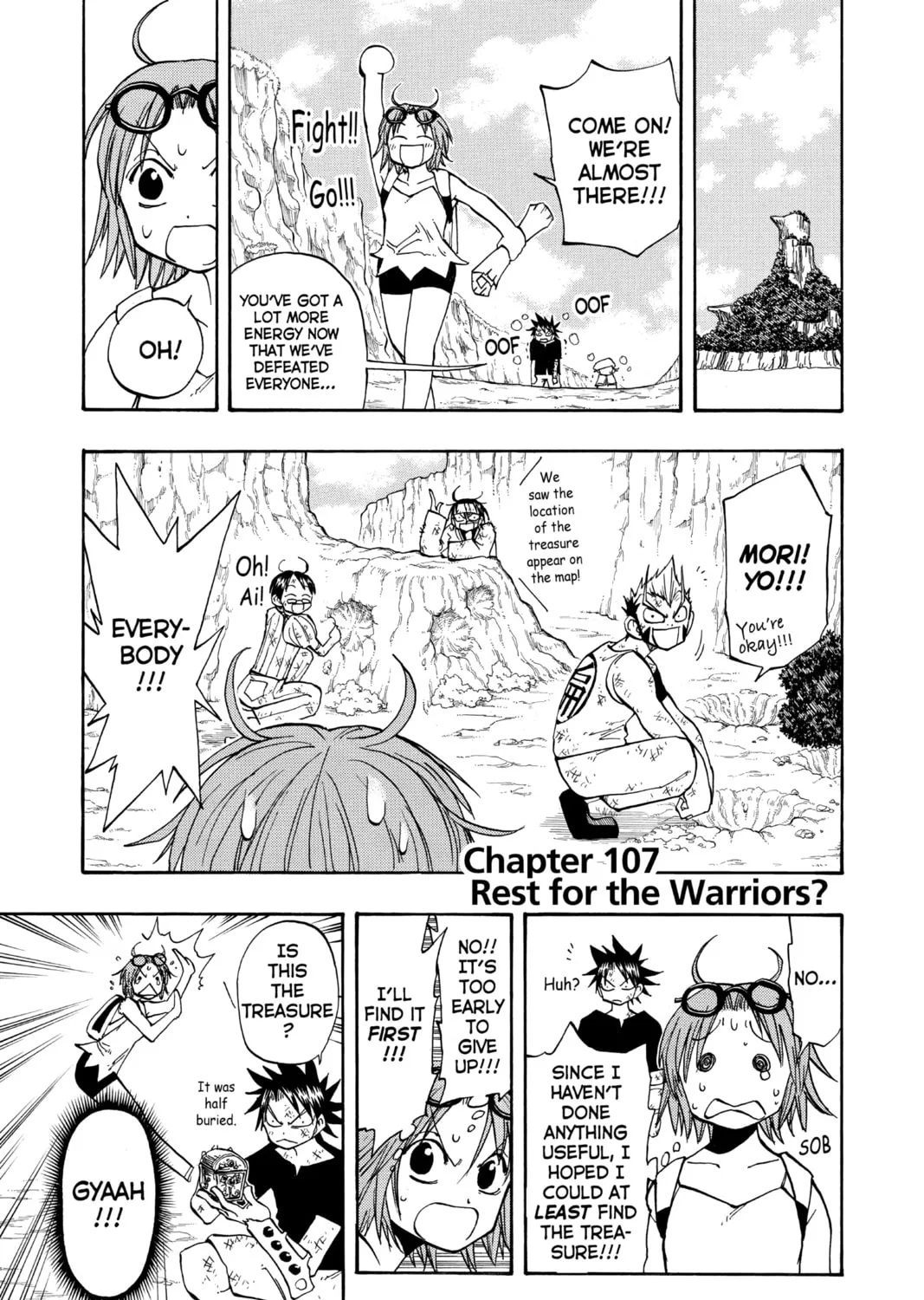 The Law of Ueki Chapter 107 page 1 - 