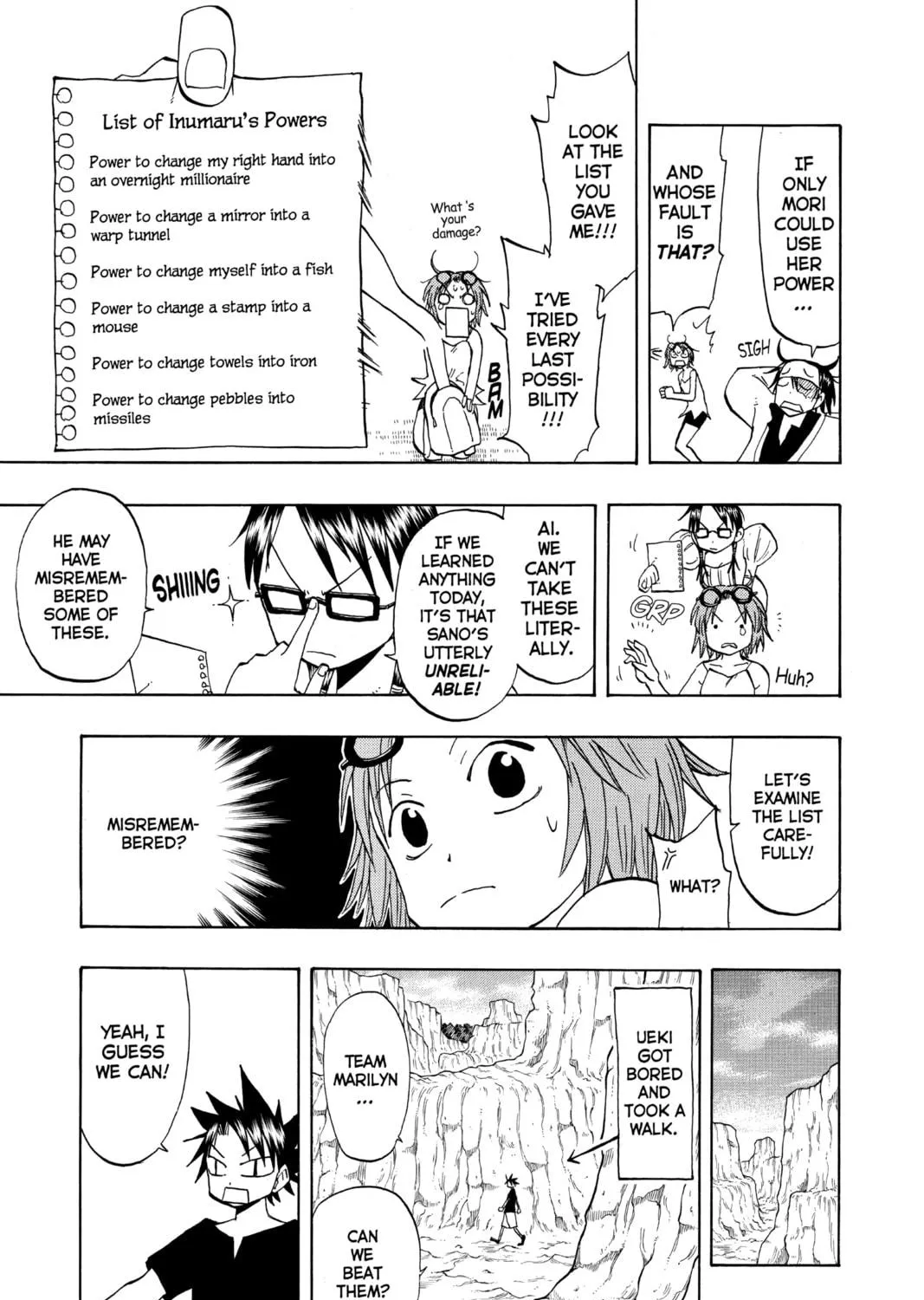 The Law of Ueki Chapter 107 page 29 - 