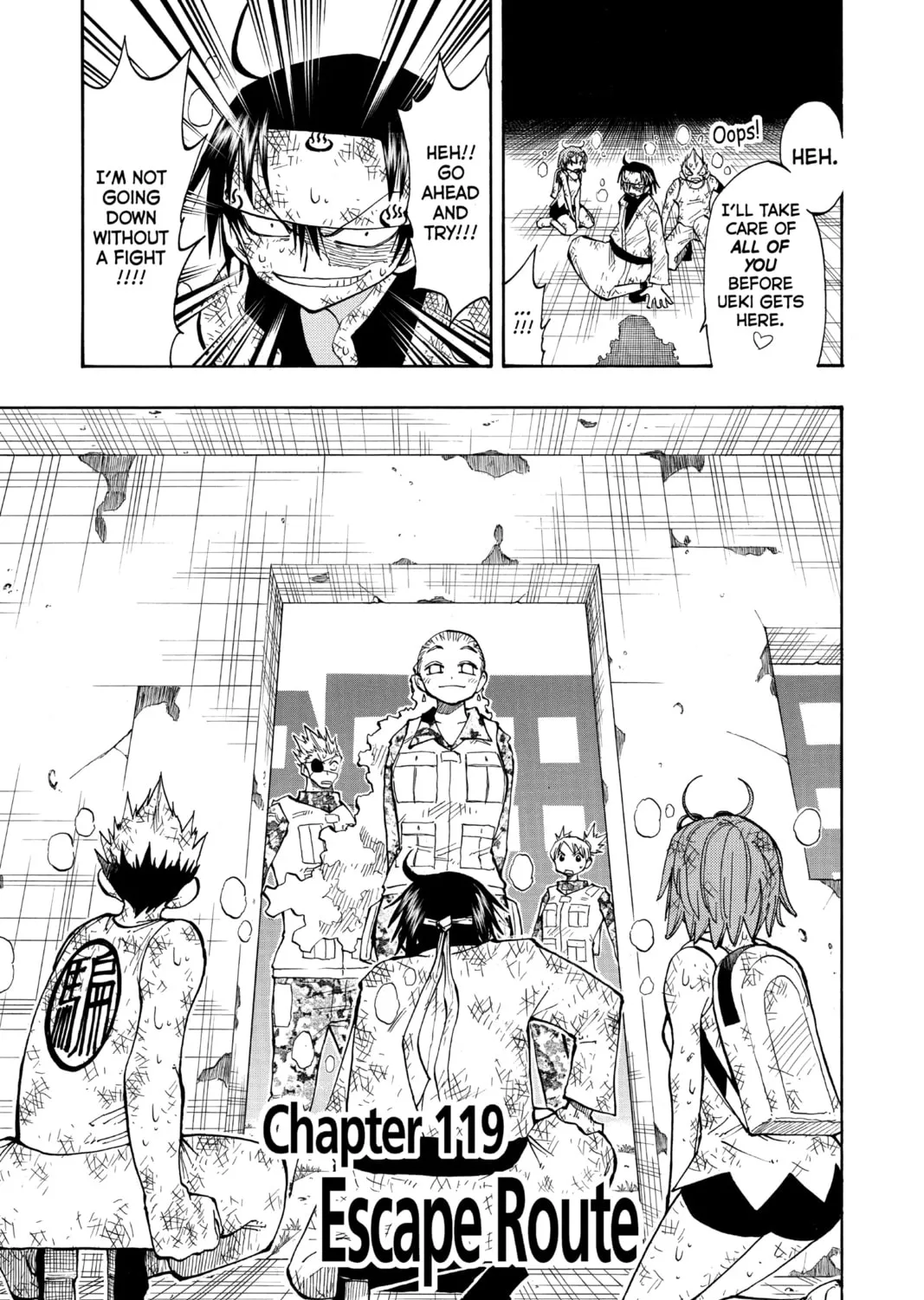 The Law of Ueki Chapter 119 page 1 - 