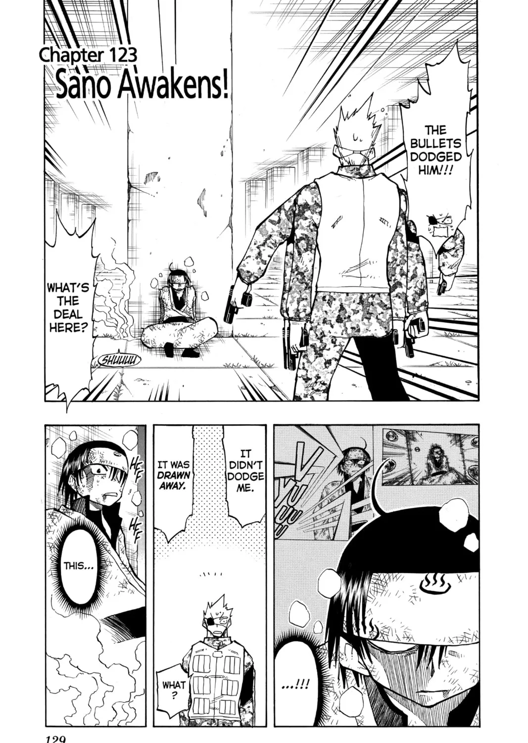 The Law of Ueki Chapter 123 page 1 - 