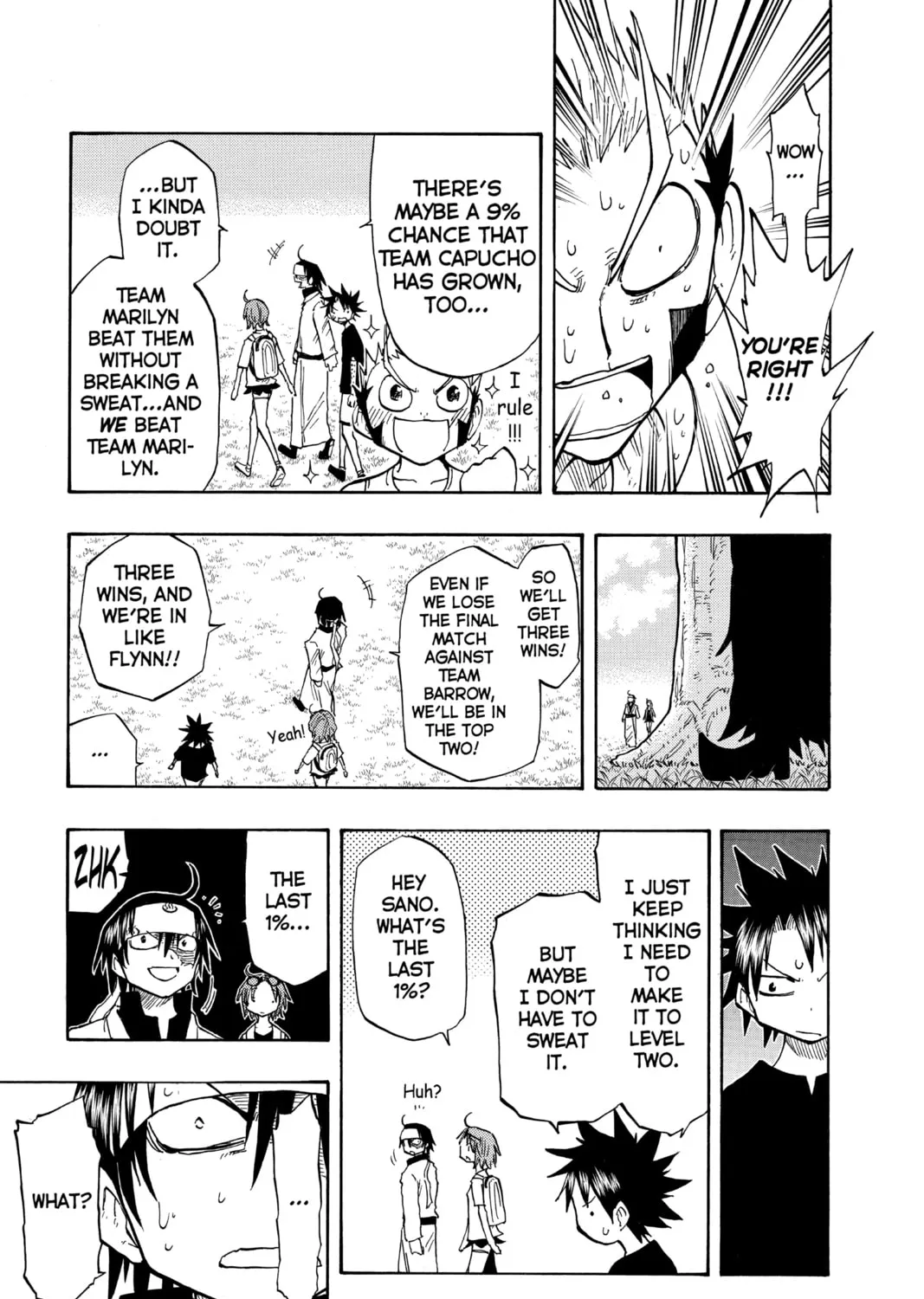 The Law of Ueki Chapter 128 page 9 - 