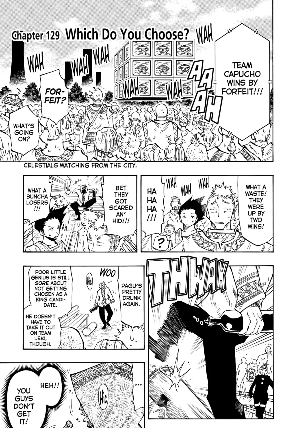 The Law of Ueki Chapter 129 page 1 - 