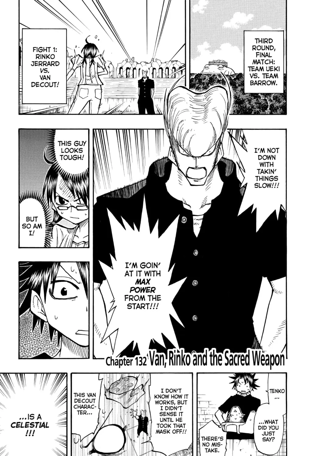 The Law of Ueki Chapter 132 page 1 - 