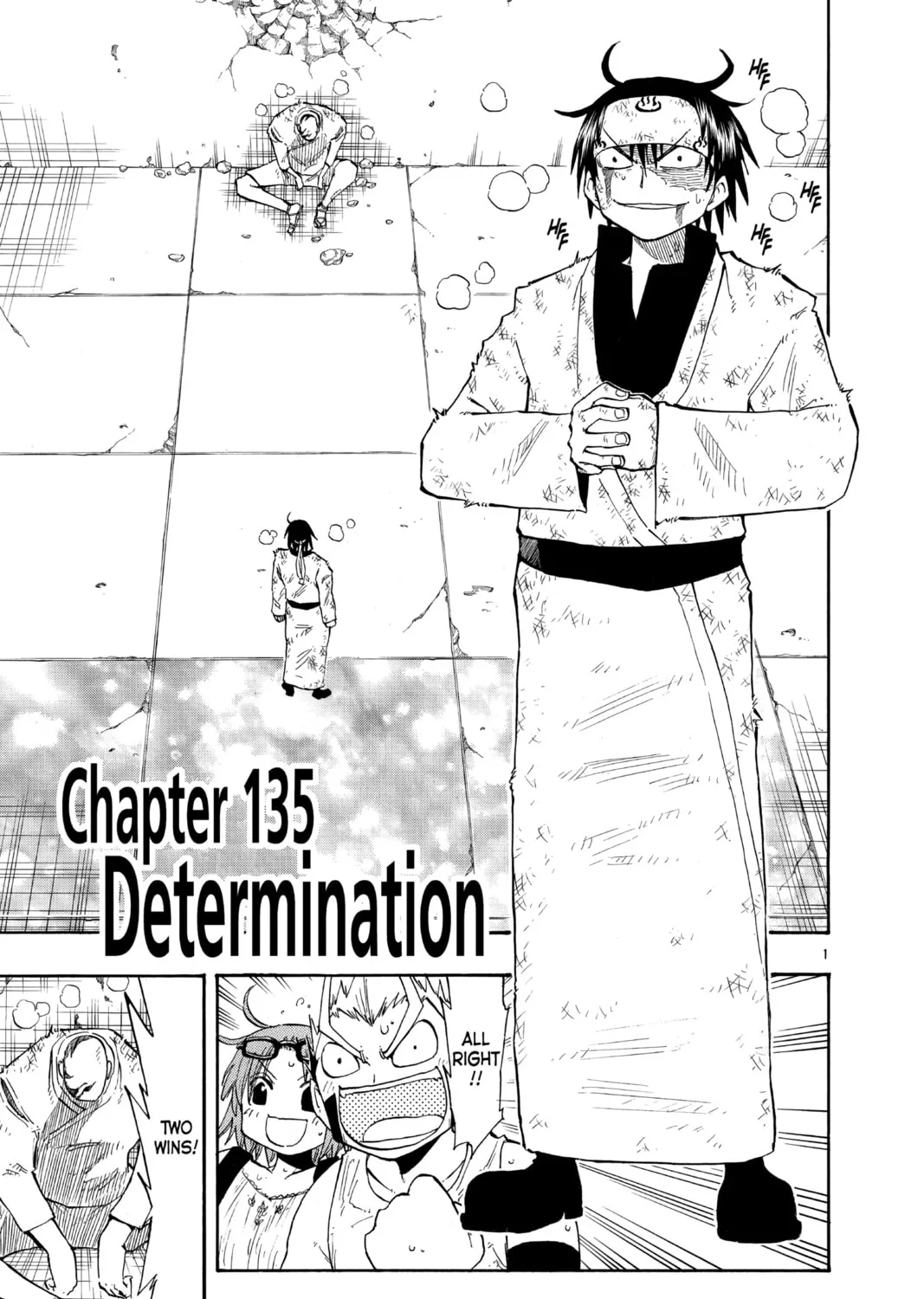 The Law of Ueki Chapter 135 page 1 - 