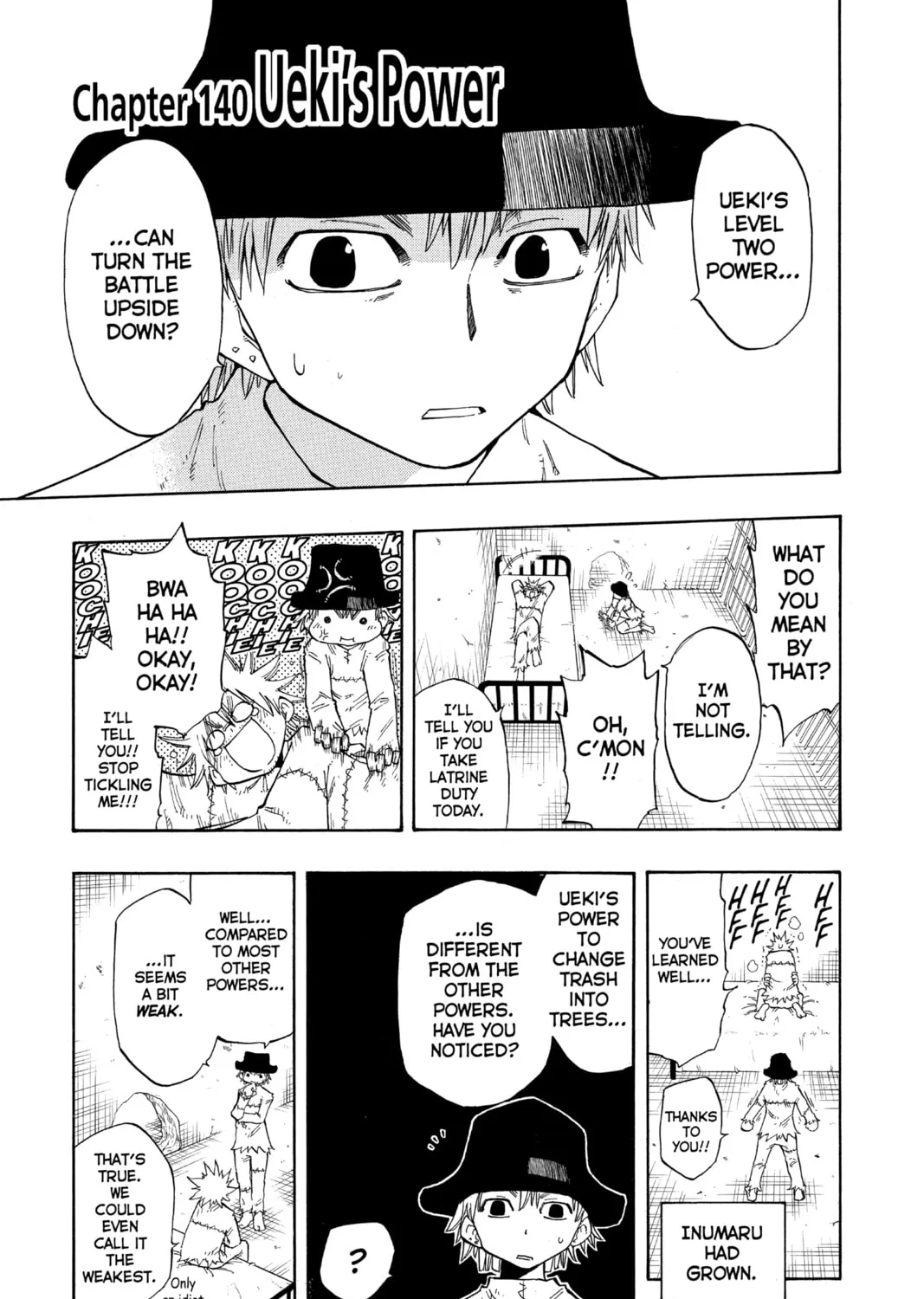 The Law of Ueki Chapter 140 page 1 - 