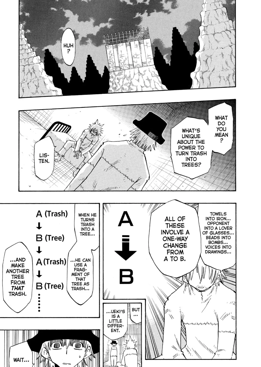 The Law of Ueki Chapter 140 page 21 - 