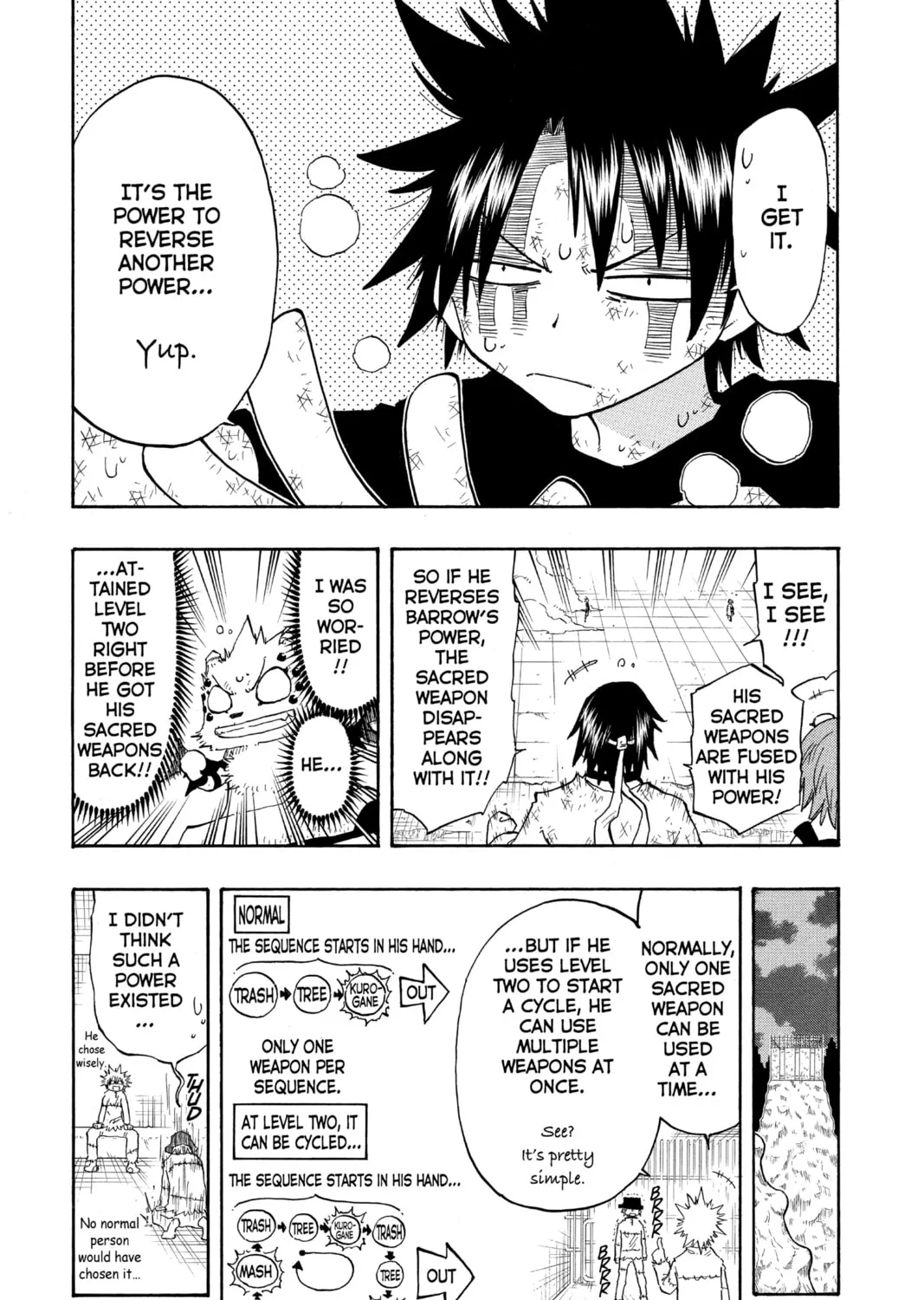 The Law of Ueki Chapter 140 page 33 - 