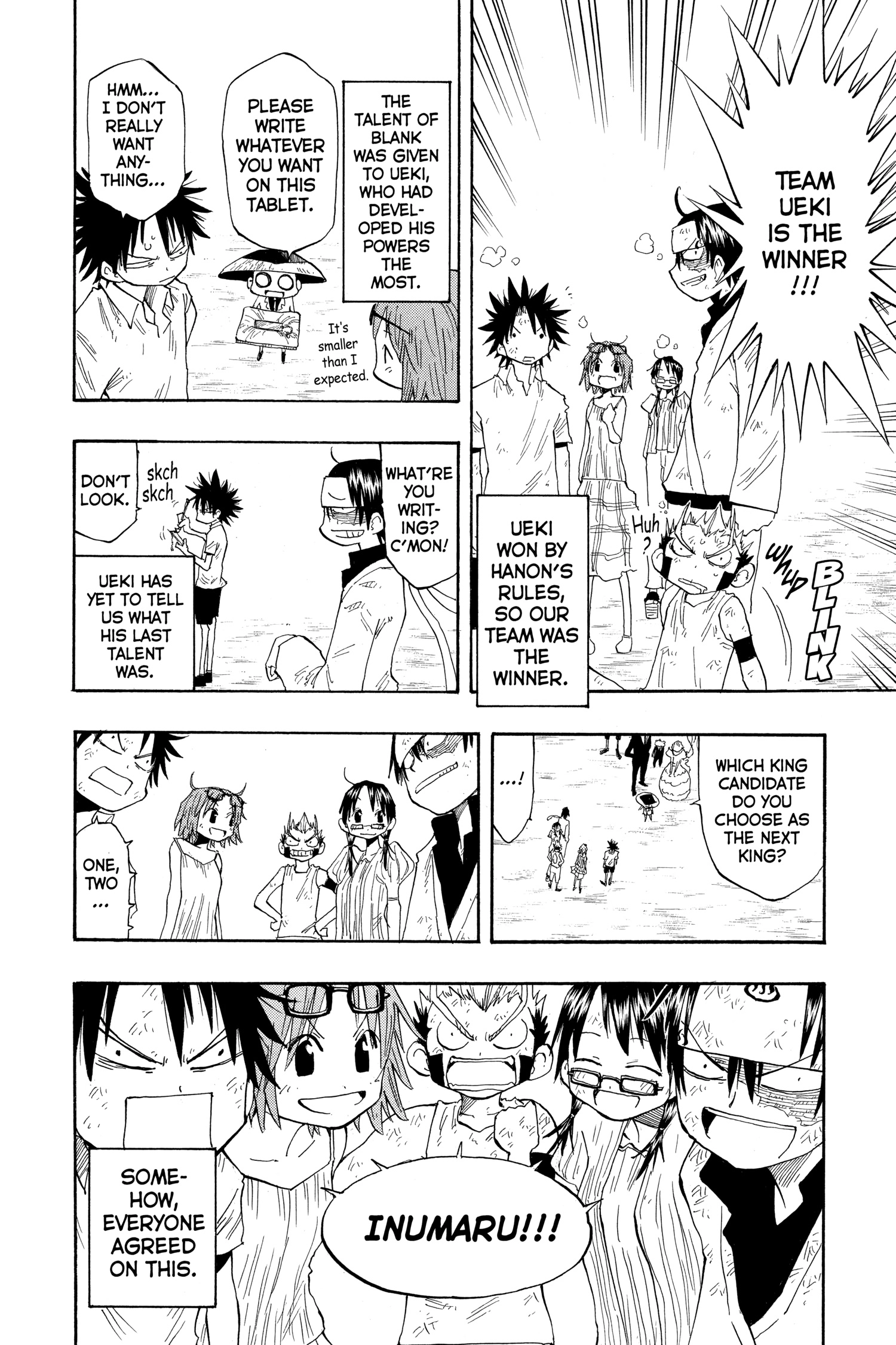 The Law of Ueki Chapter 154 page 13 - 