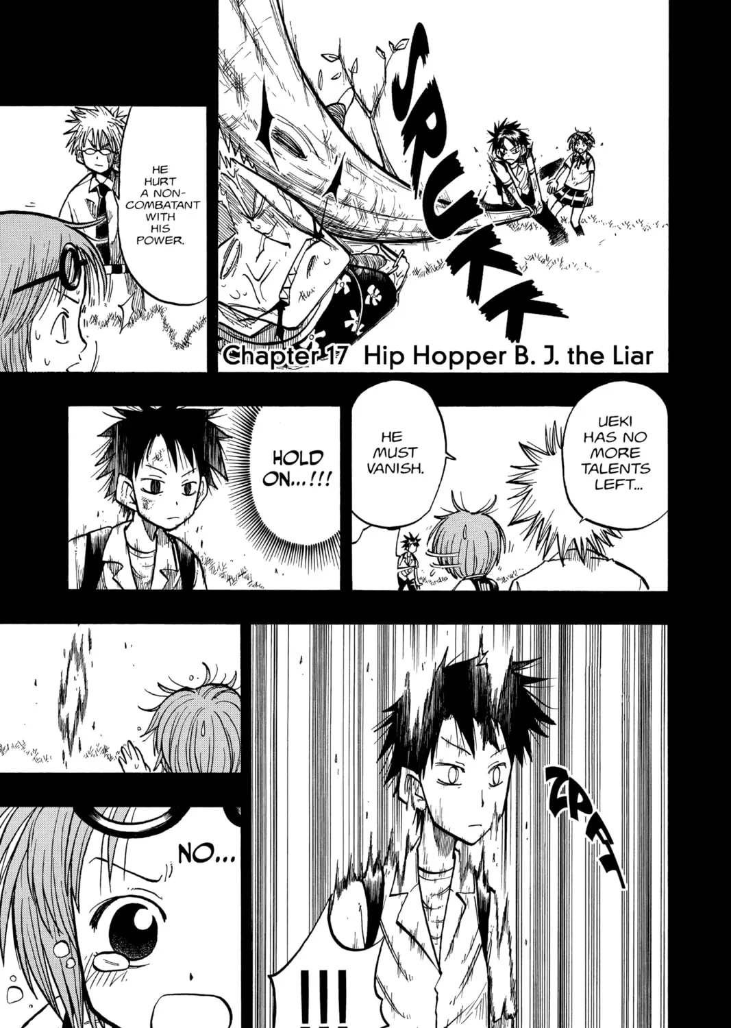 The Law of Ueki Chapter 17 page 1 - 