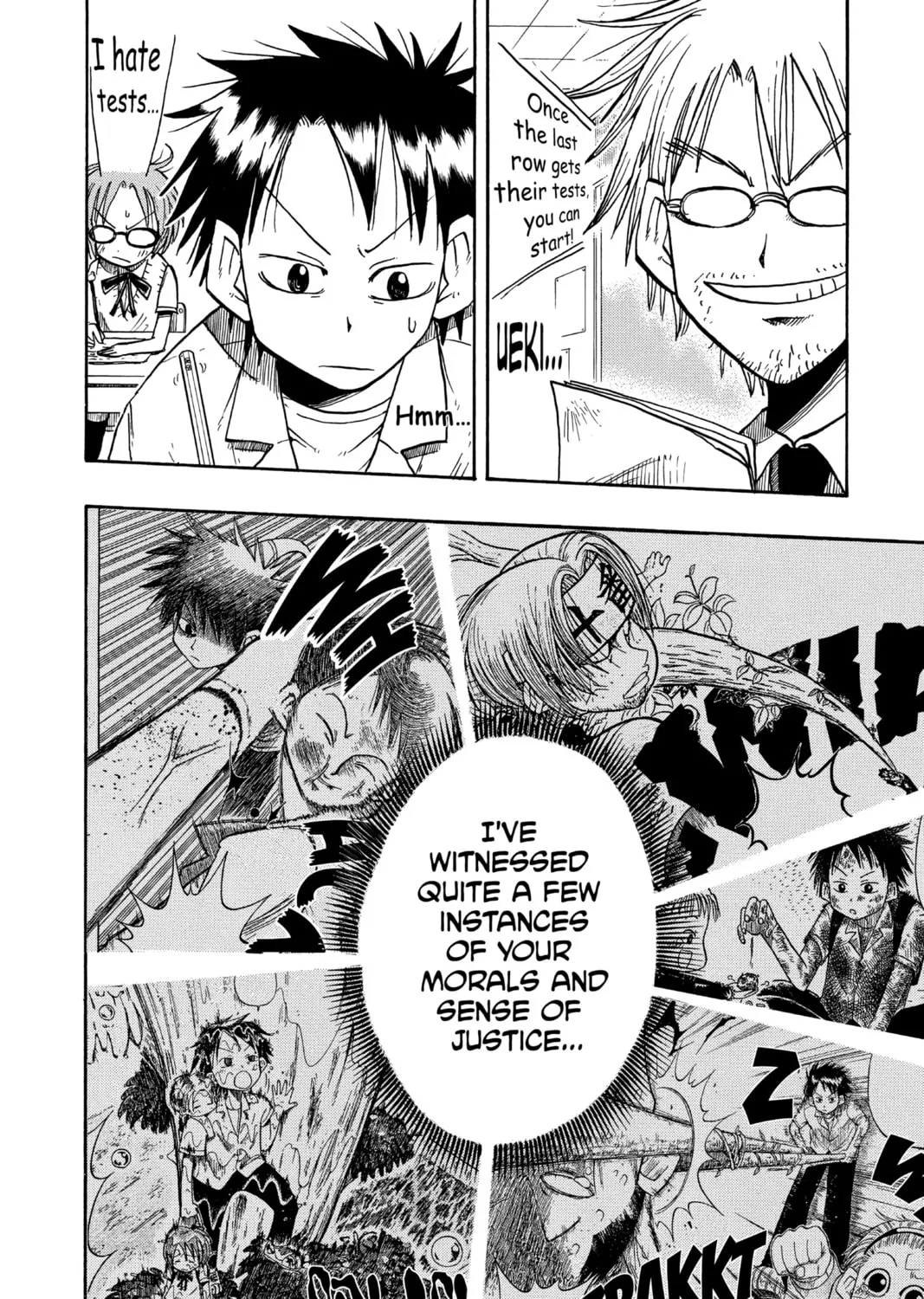 The Law of Ueki Chapter 19 page 7 - 