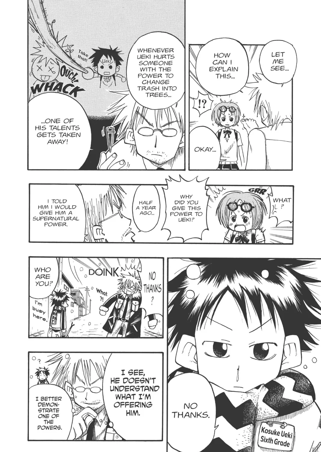 The Law of Ueki Chapter 2 page 7 - 