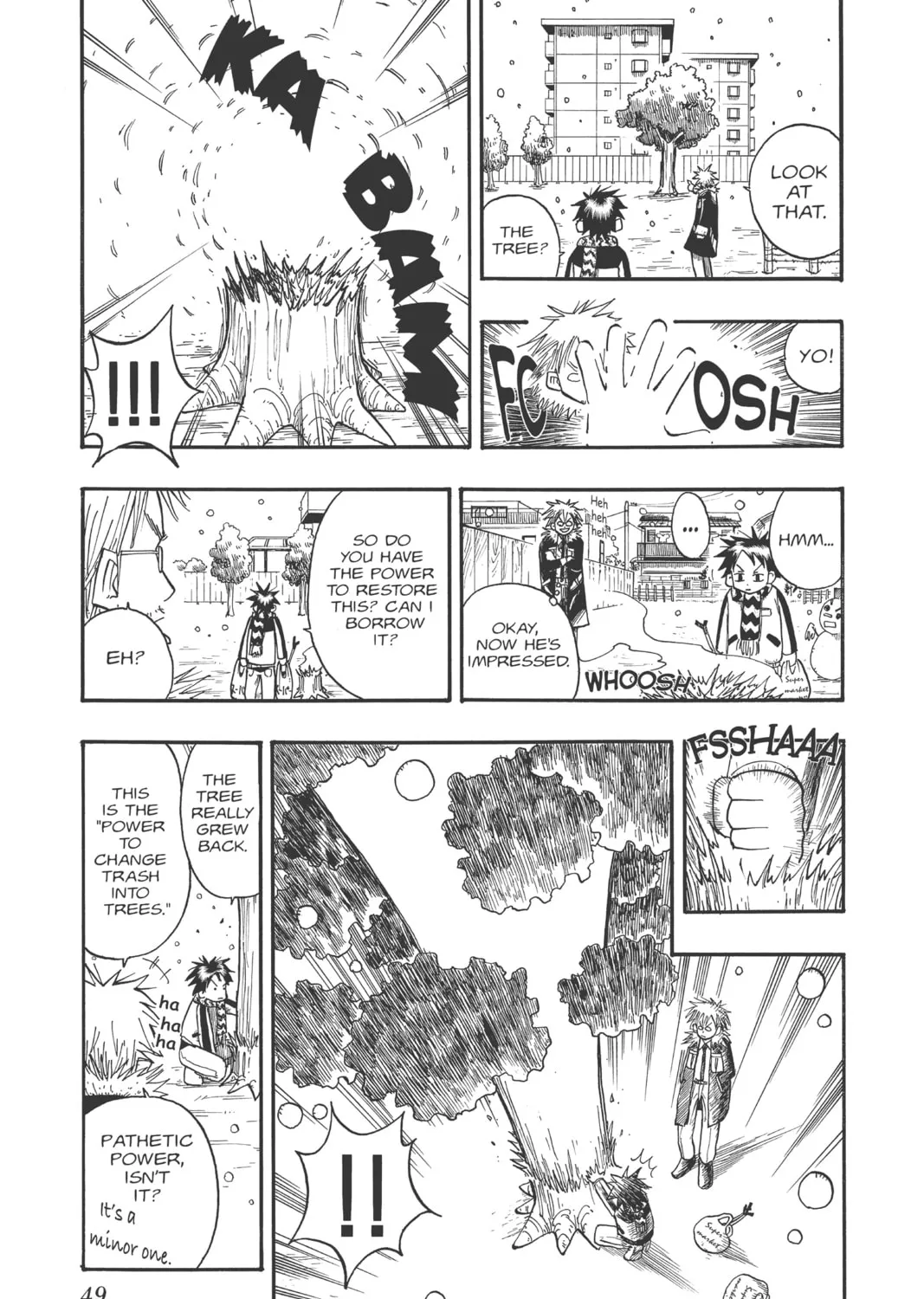 The Law of Ueki Chapter 2 page 9 - 