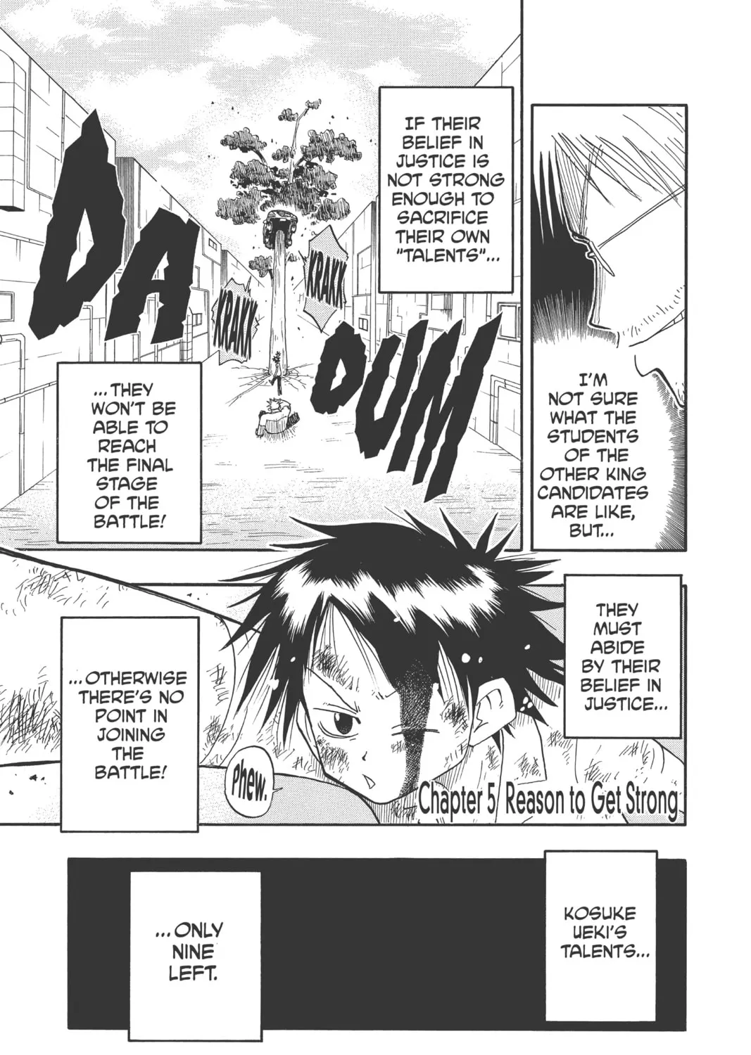 The Law of Ueki Chapter 5 page 1 - 