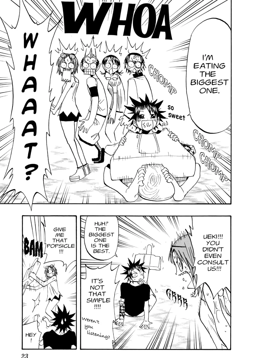 The Law of Ueki Chapter 96 page 33 - 