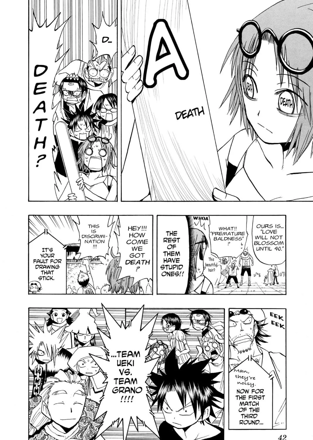 The Law of Ueki Chapter 97 page 35 - 