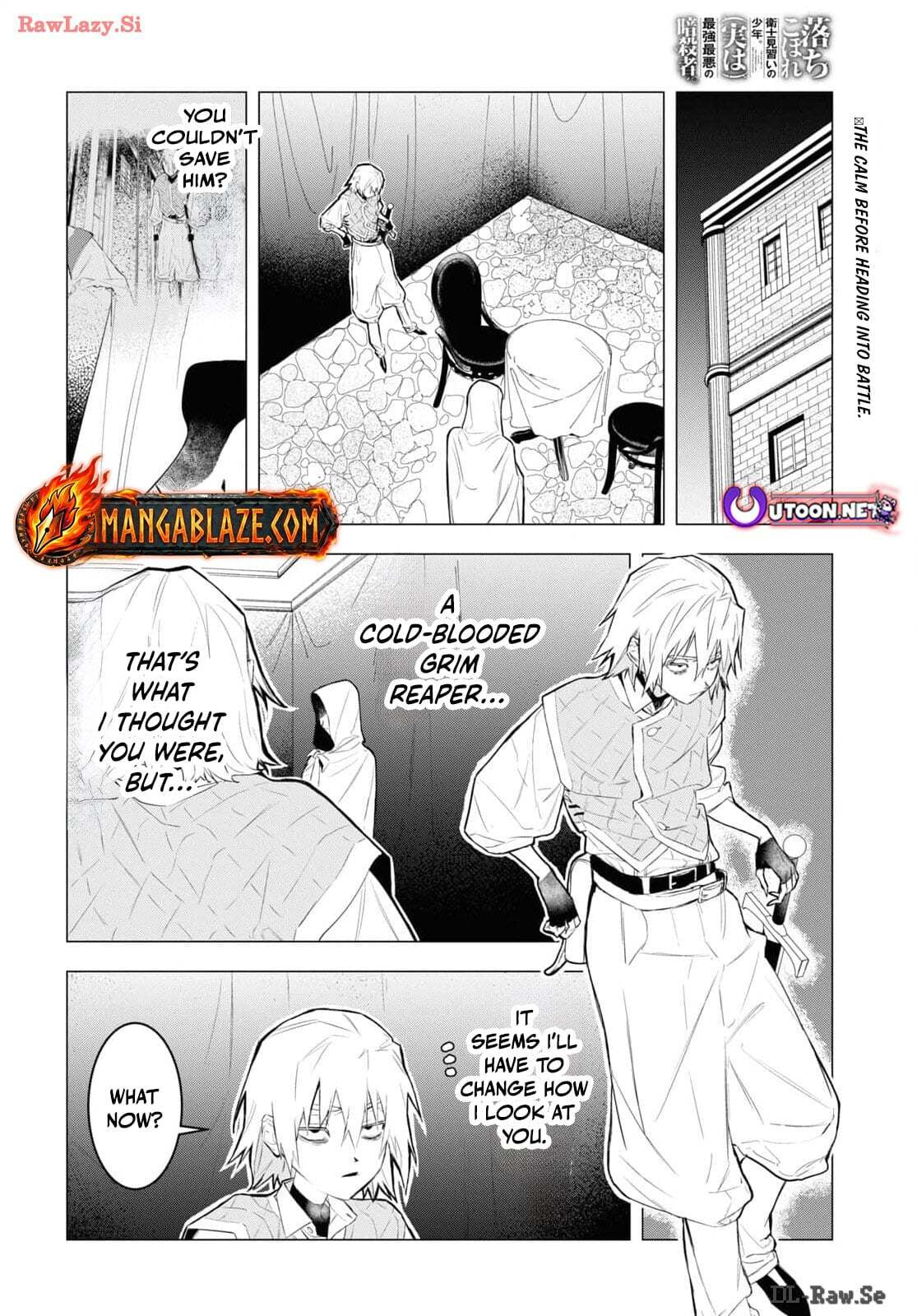 The Lazy Boy Is, in Fact, the Strongest and Most Brutal Assassin. Chapter 9 page 3 - 