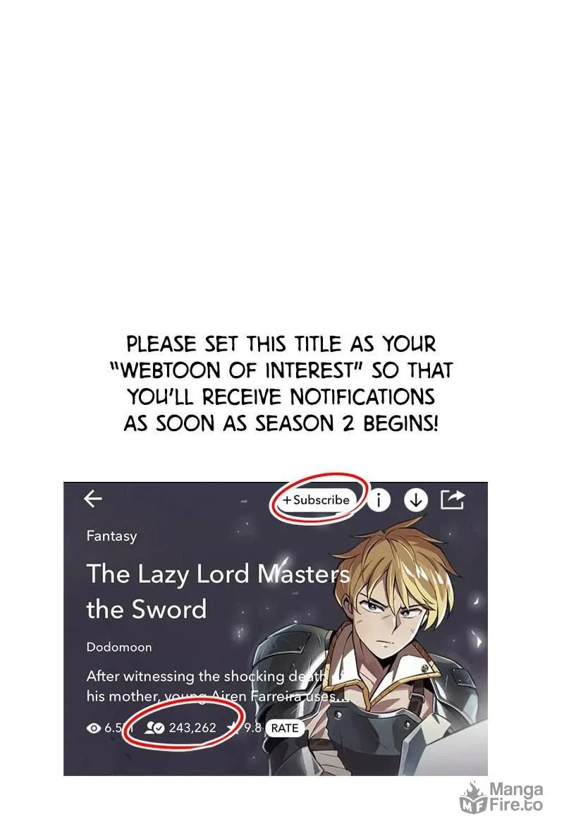 The Lazy Lord Masters the Sword Chapter 41.5 page 39 - 