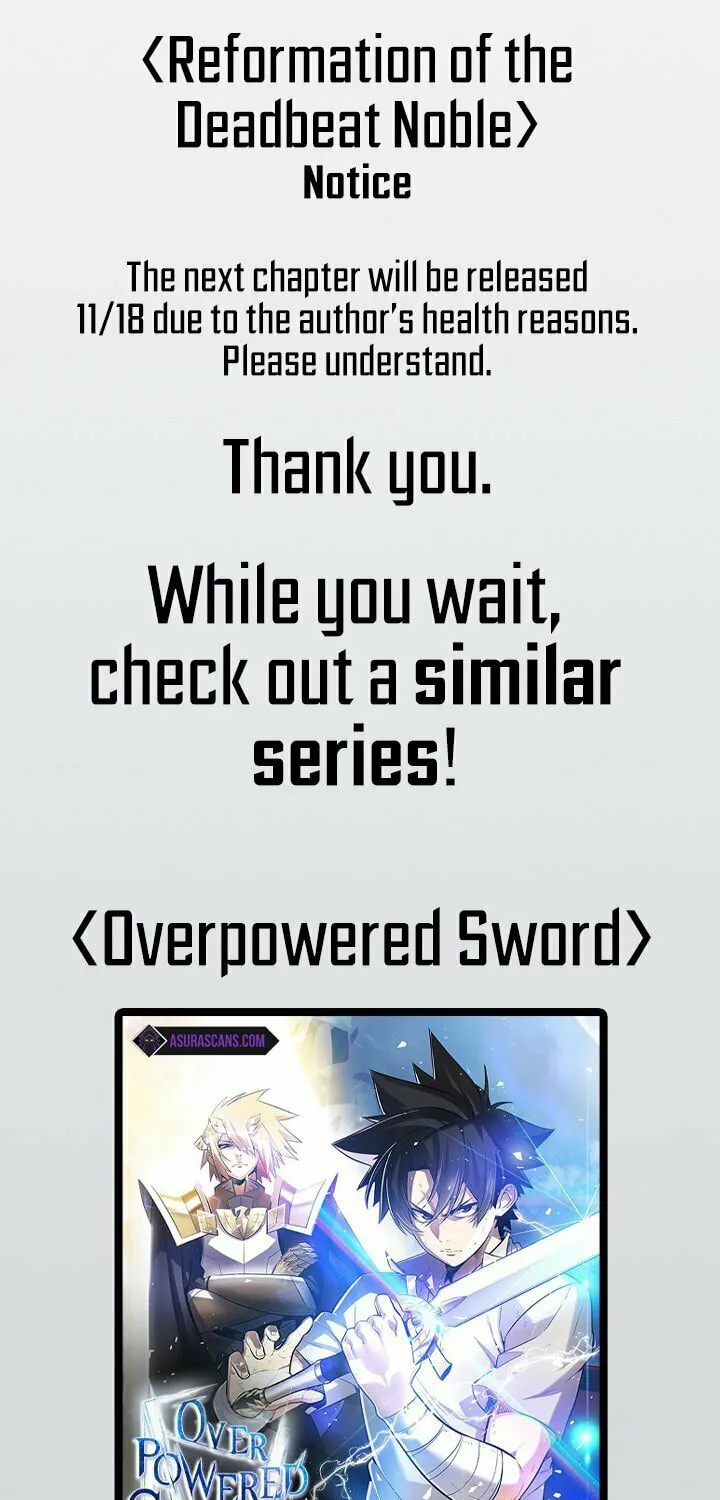 The Lazy Lord Masters the Sword Chapter 72.5 page 1 - 