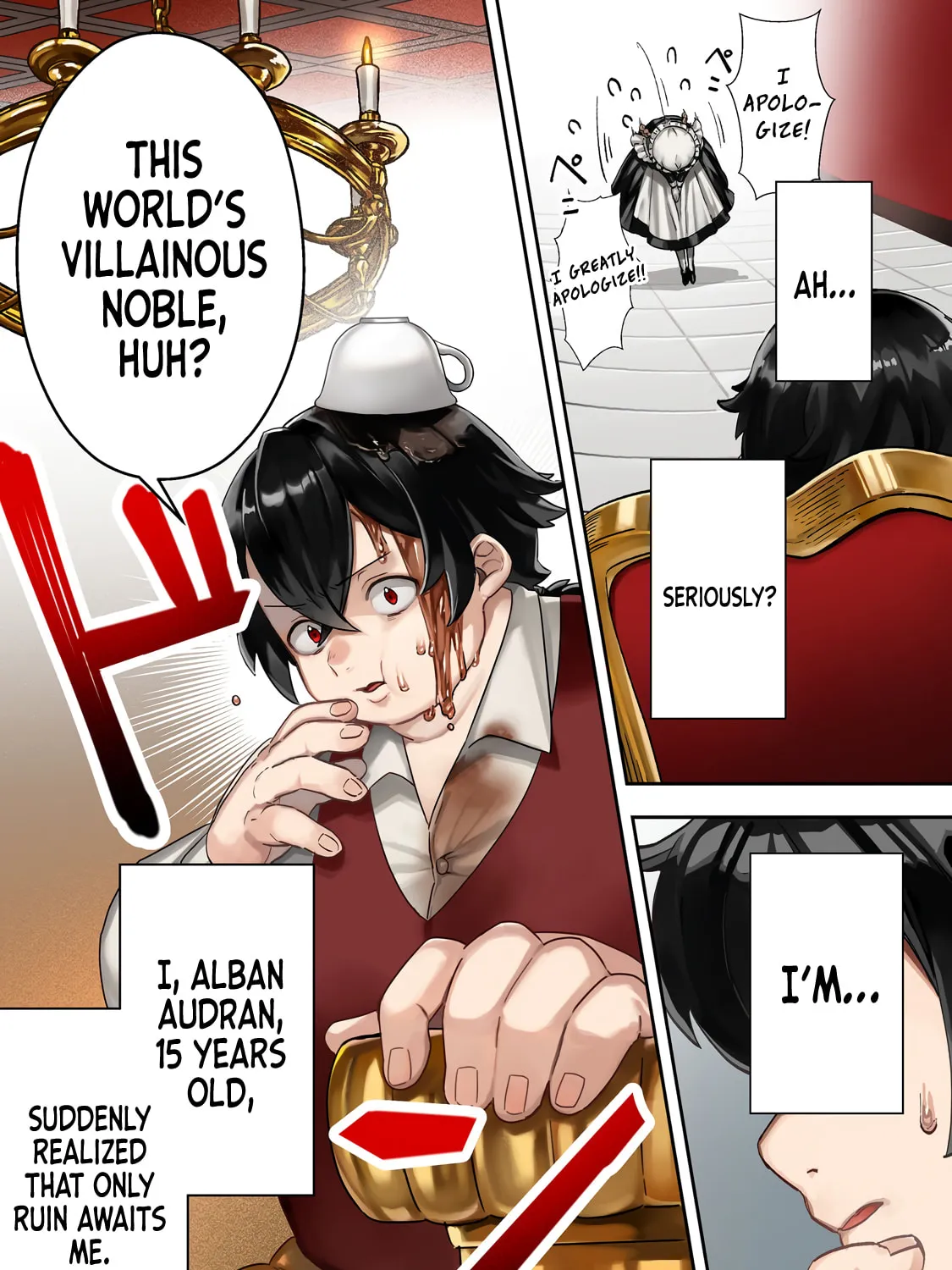 The Lazy Villainous Noble Married the Villainous Young Lady and Became the Most Fearsome Couple Chapter 1 page 3 - 