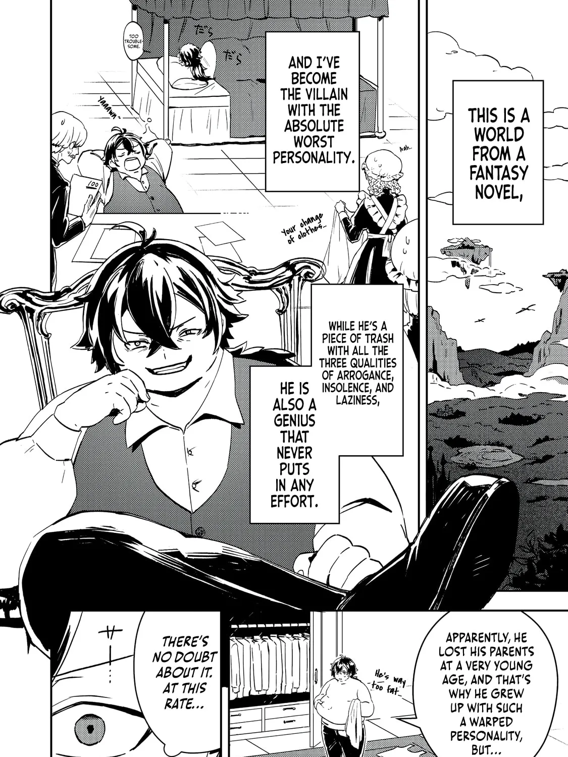The Lazy Villainous Noble Married the Villainous Young Lady and Became the Most Fearsome Couple Chapter 1 page 7 - 