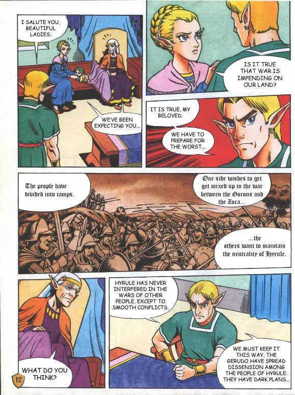 The Legend of Zelda: Ocarina of Time Chapter 0 page 2 - 