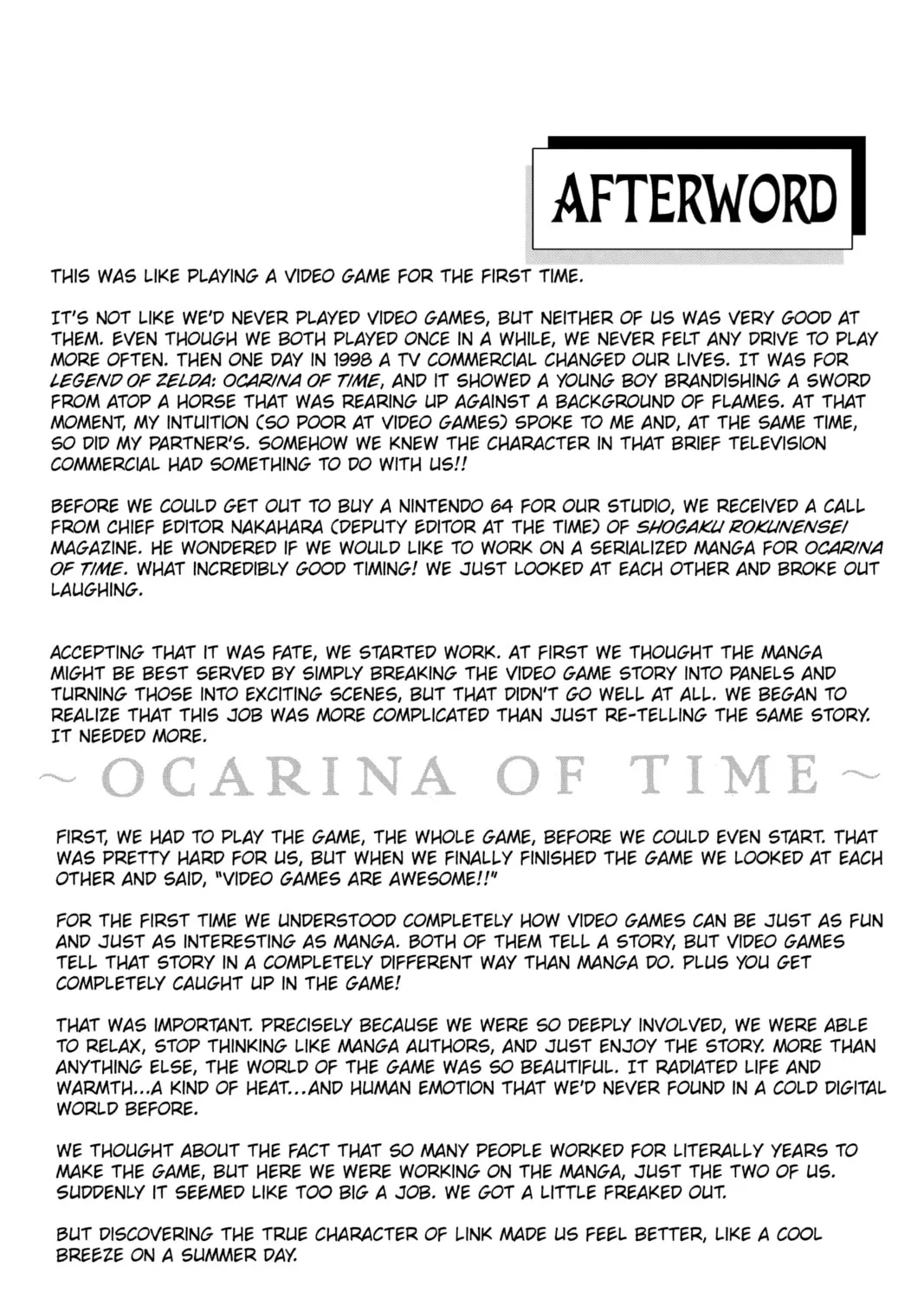 The Legend of Zelda: Ocarina of Time Chapter 15.3 page 61 - 