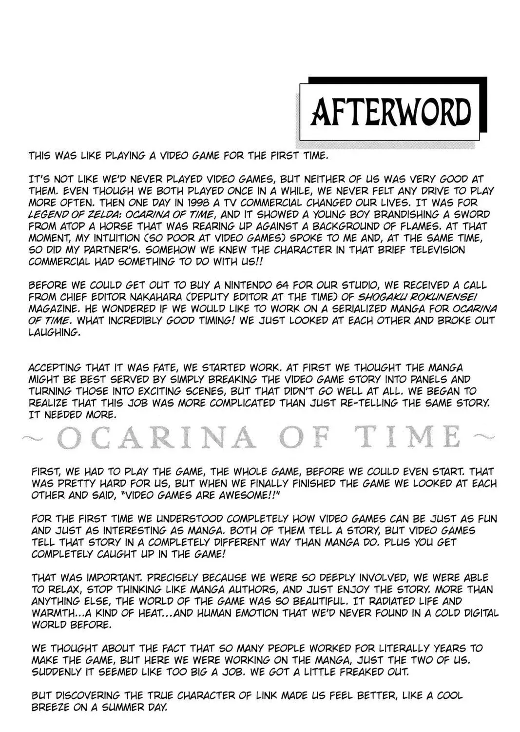 The Legend of Zelda: Ocarina of Time Chapter 15.7 page 61 - 