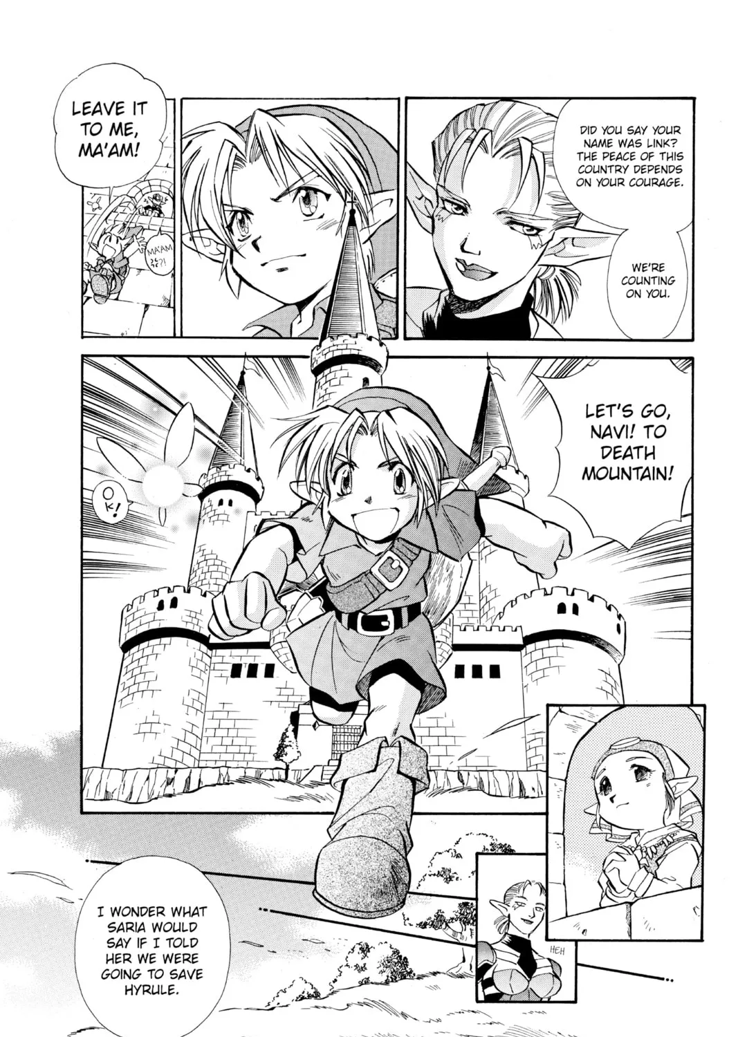 The Legend of Zelda: Ocarina of Time Chapter 4 page 13 - 