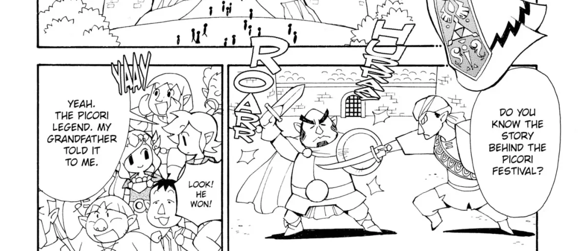 The Legend of Zelda: Ocarina of Time Chapter 58 page 34 - 