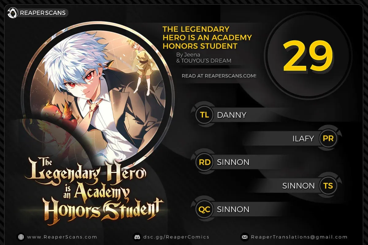 The Legendary Hero is an Academy Honors Student Chapter 29 page 1 - 