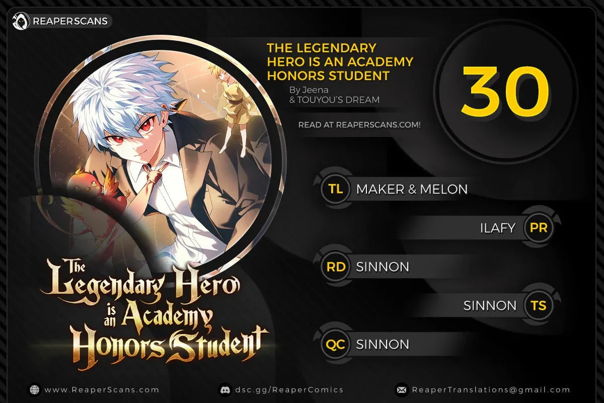 The Legendary Hero is an Academy Honors Student Chapter 30 page 1 - 