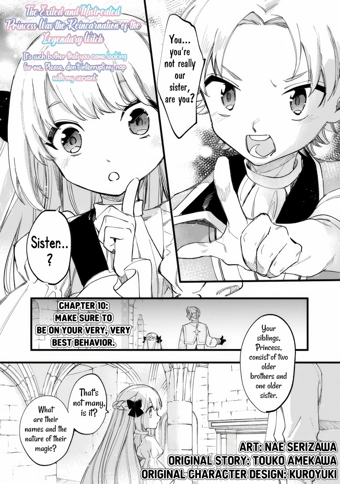 The Legendary Witch Is Reborn as an Oppressed Princess Chapter 10 page 4 - 