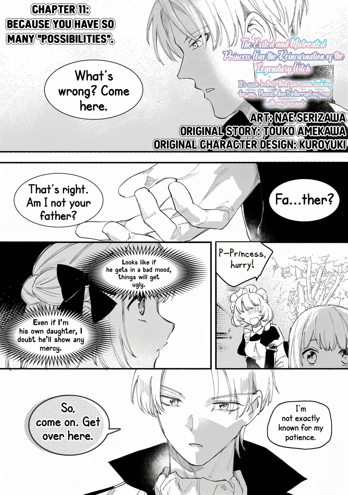 The Legendary Witch Is Reborn as an Oppressed Princess Chapter 11 page 5 - 