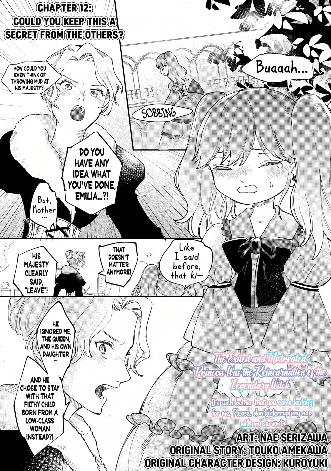 The Legendary Witch Is Reborn as an Oppressed Princess Chapter 12 page 4 - 