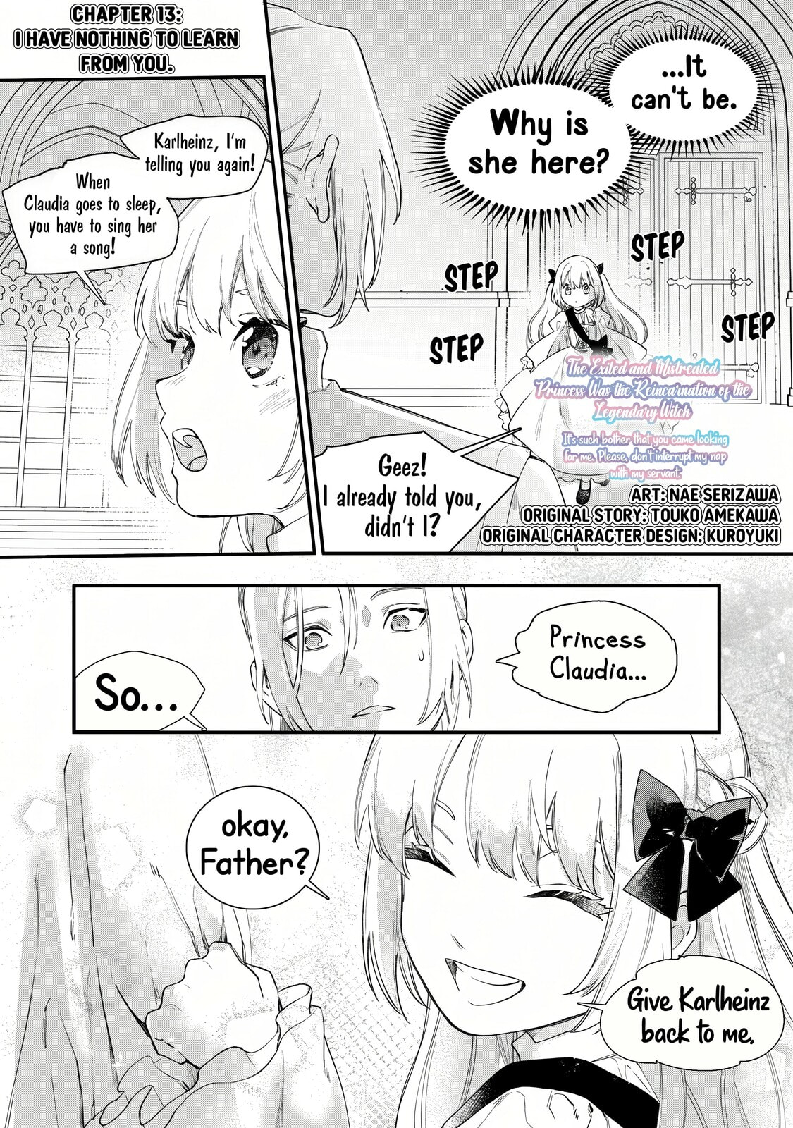 The Legendary Witch Is Reborn as an Oppressed Princess Chapter 13 page 5 - 
