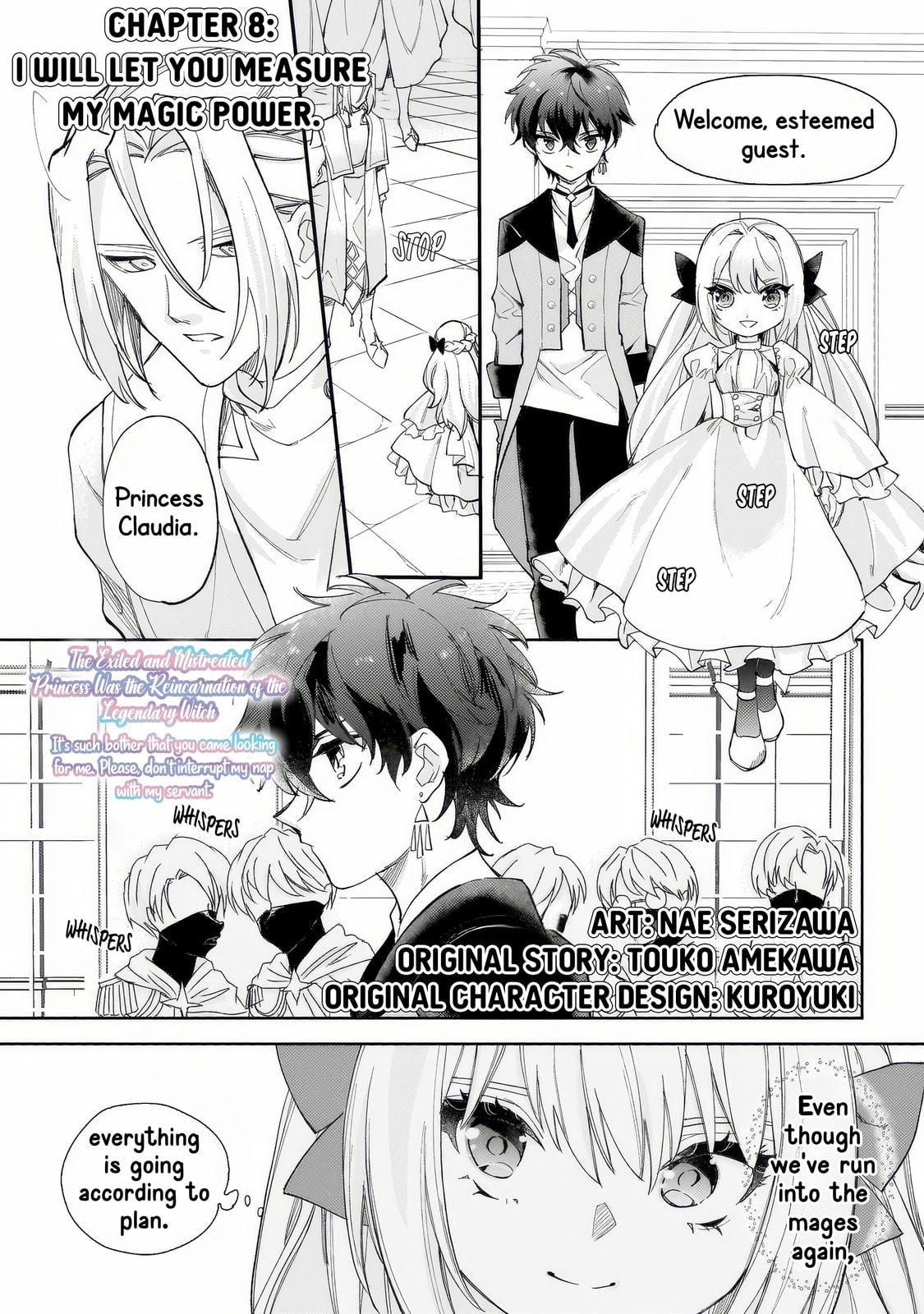 The Legendary Witch Is Reborn as an Oppressed Princess Chapter 8 page 4 - 