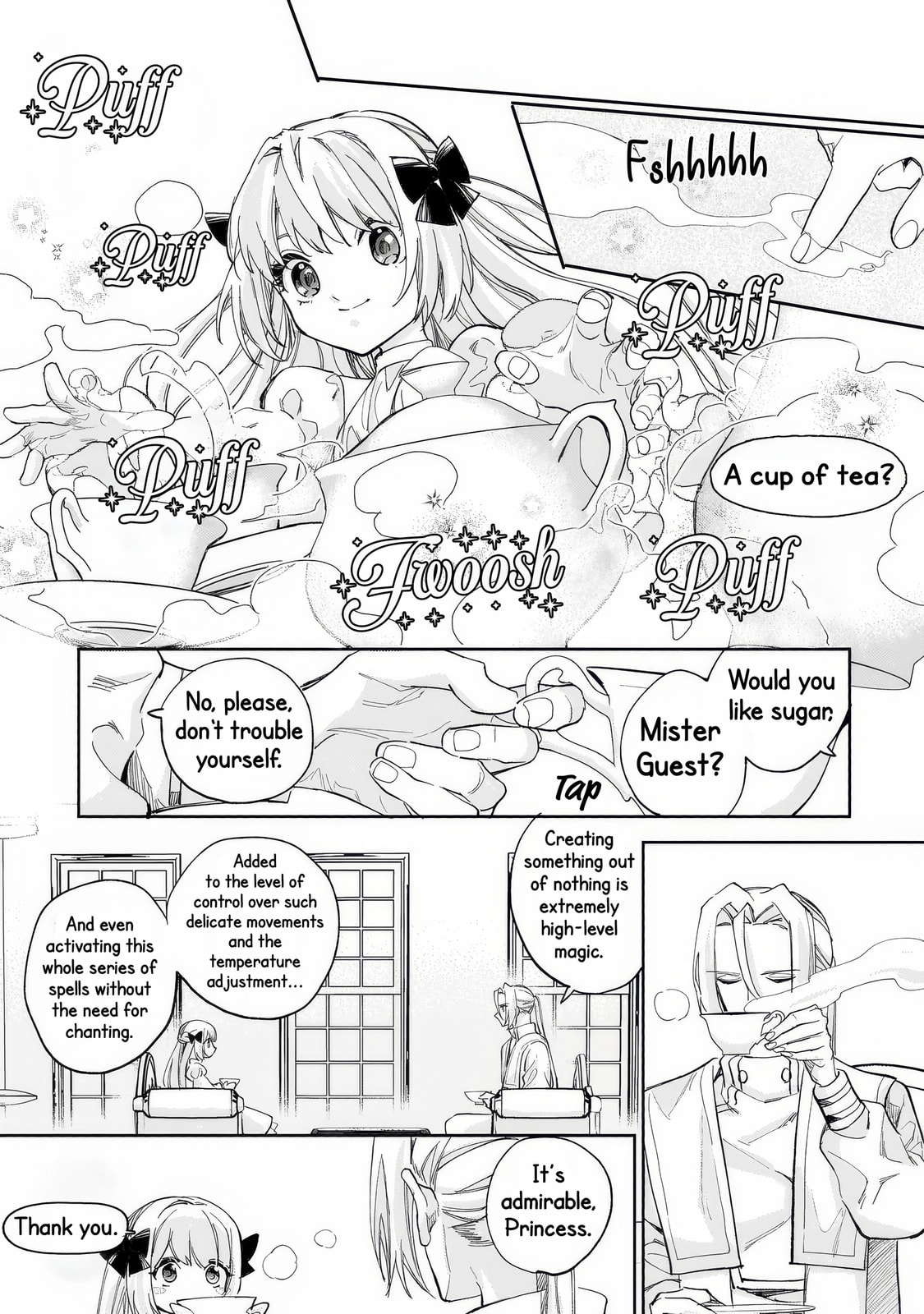 The Legendary Witch Is Reborn as an Oppressed Princess Chapter 8 page 10 - 