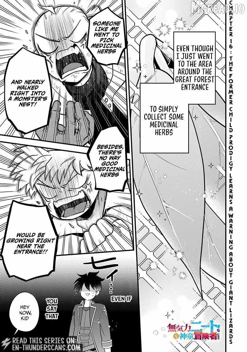 The Lethargic NEET, Who Were Once Prodigy Become an Adventurer Chapter 16 page 2 - 