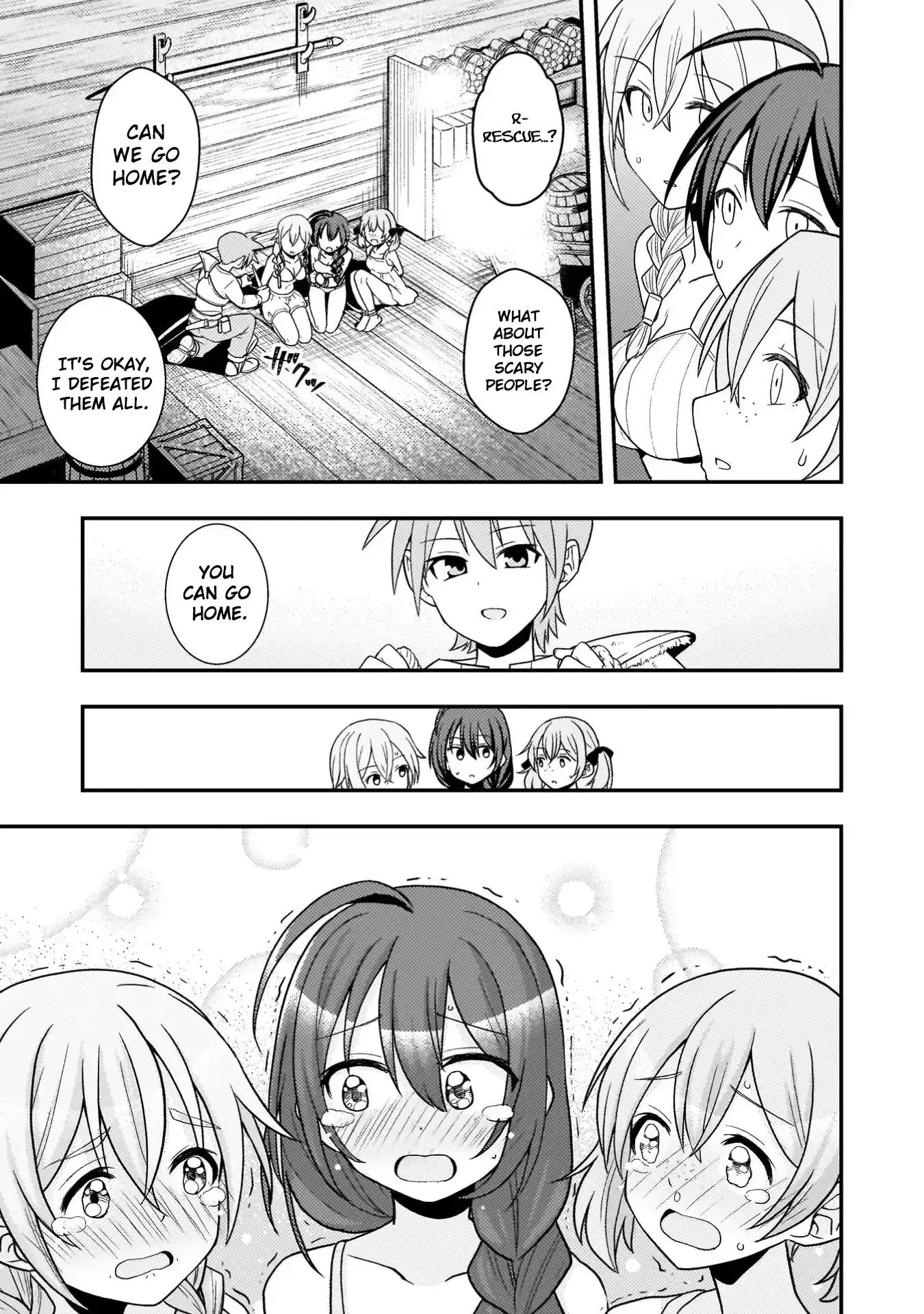 The Life-Risking Adventurer: I Saved a Unlucky Girl and Now She Worships Me with All Her Might, So I Guess I Have to Take Responsibility Chapter 1 page 14 - 