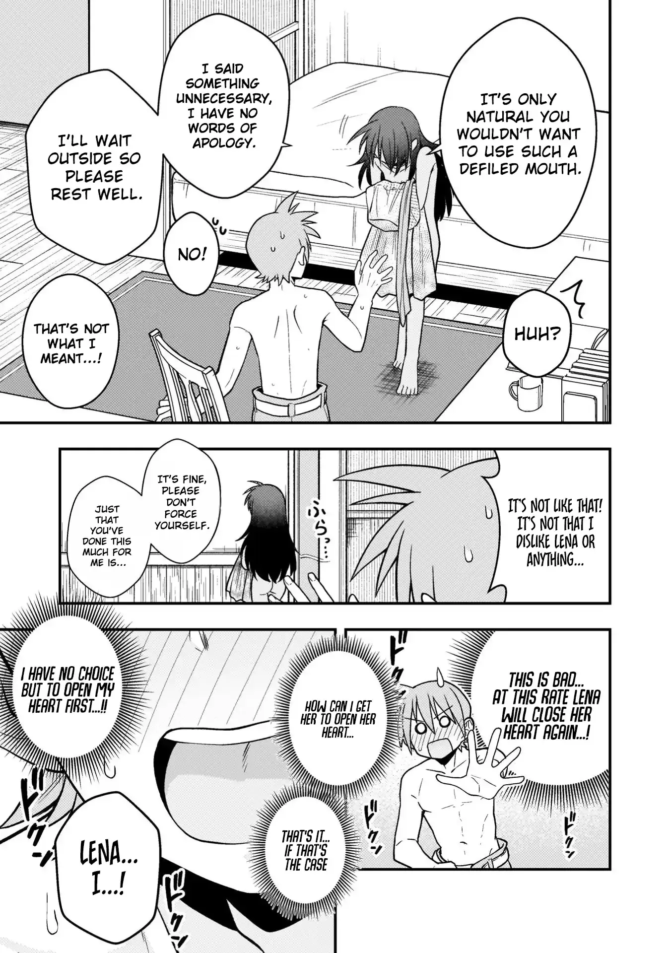 The Life-Risking Adventurer: I Saved a Unlucky Girl and Now She Worships Me with All Her Might, So I Guess I Have to Take Responsibility Chapter 3 page 10 - 