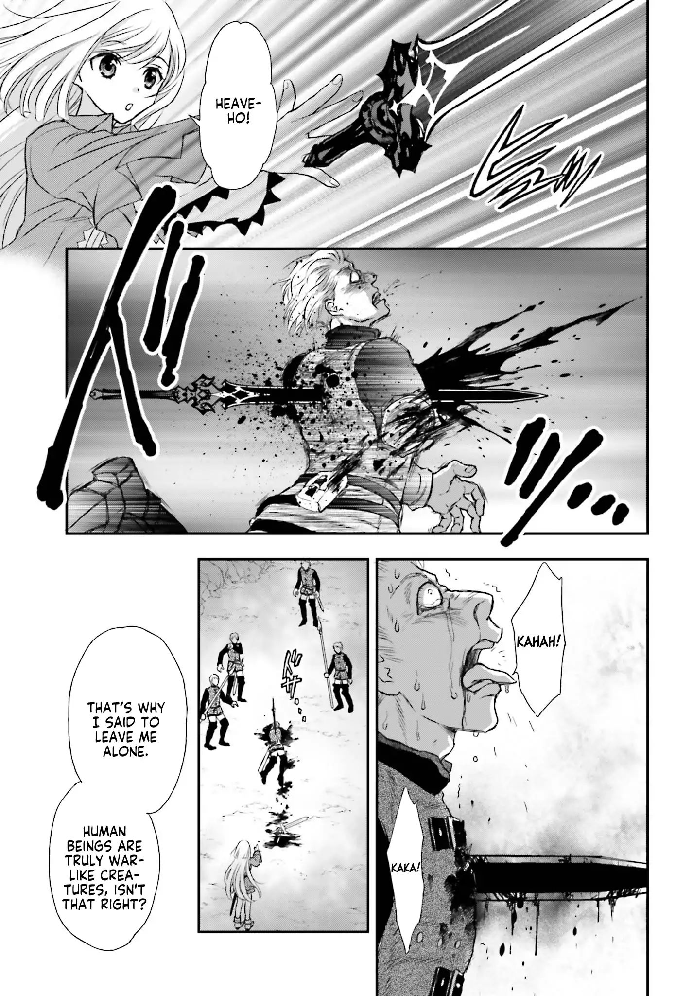 The Little Girl Raised by Death Hold the Sword of Death Tight Chapter 1 page 12 - 