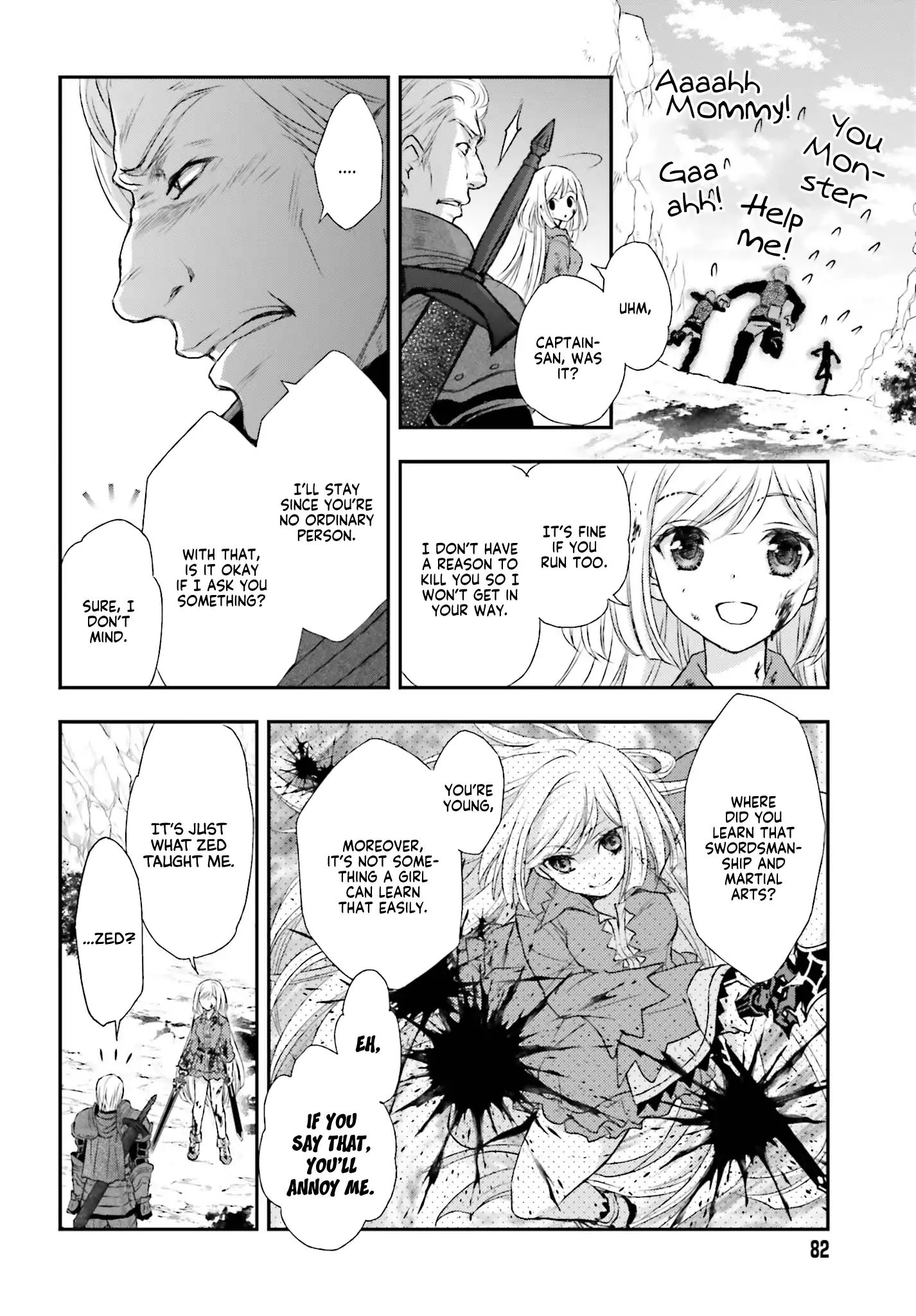 The Little Girl Raised by Death Hold the Sword of Death Tight Chapter 1 page 19 - 