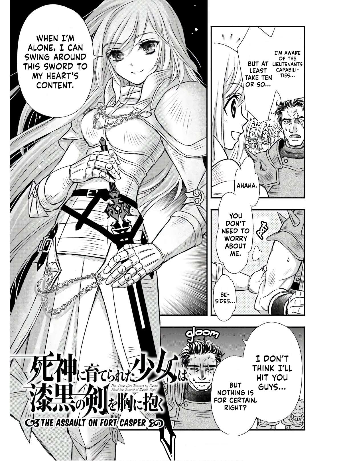 The Little Girl Raised by Death Hold the Sword of Death Tight Chapter 13 page 4 - 