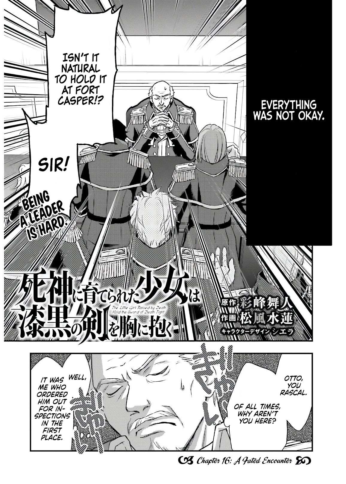 The Little Girl Raised by Death Hold the Sword of Death Tight Chapter 16 page 4 - 