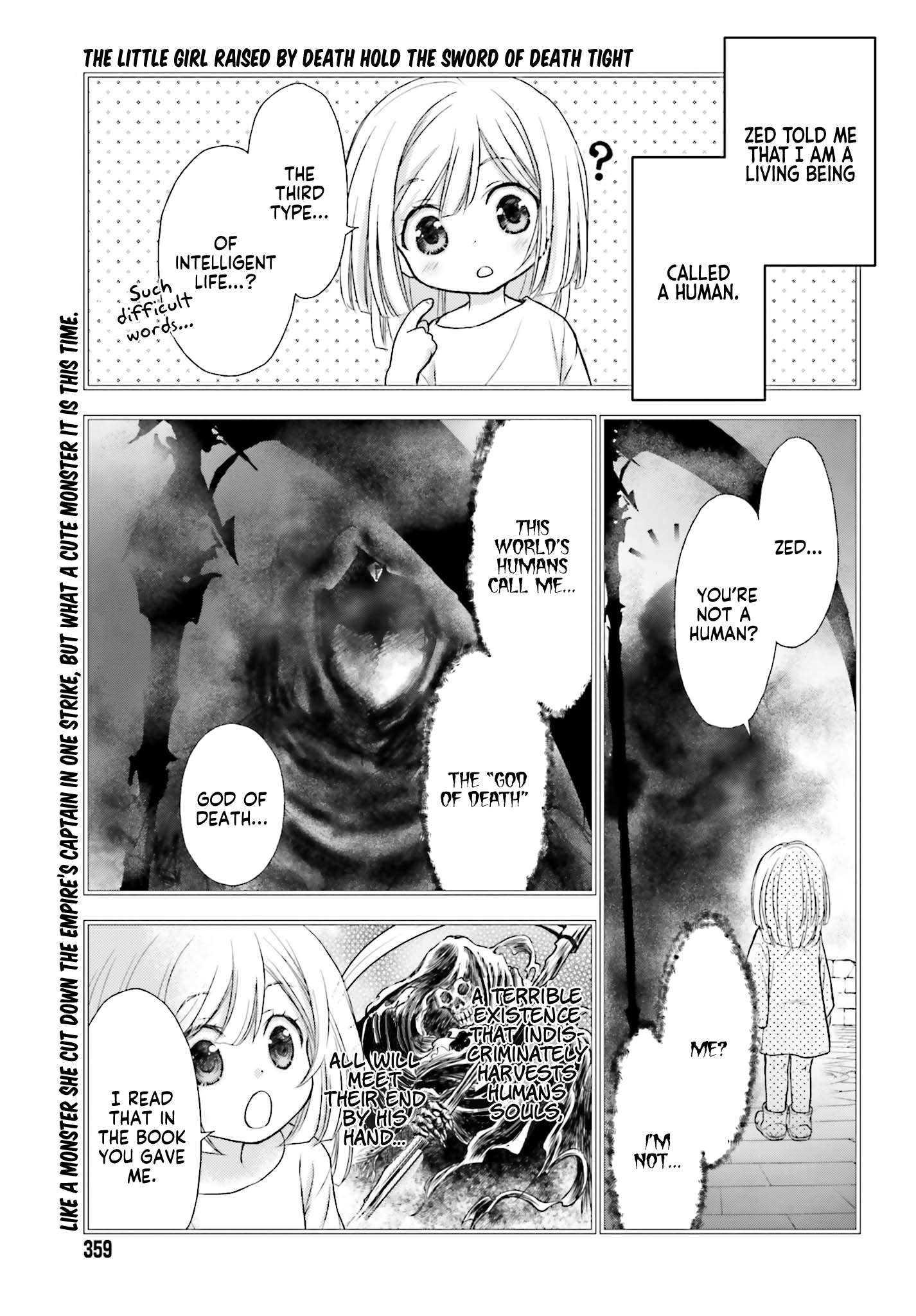 The Little Girl Raised by Death Hold the Sword of Death Tight Chapter 2 page 2 - 