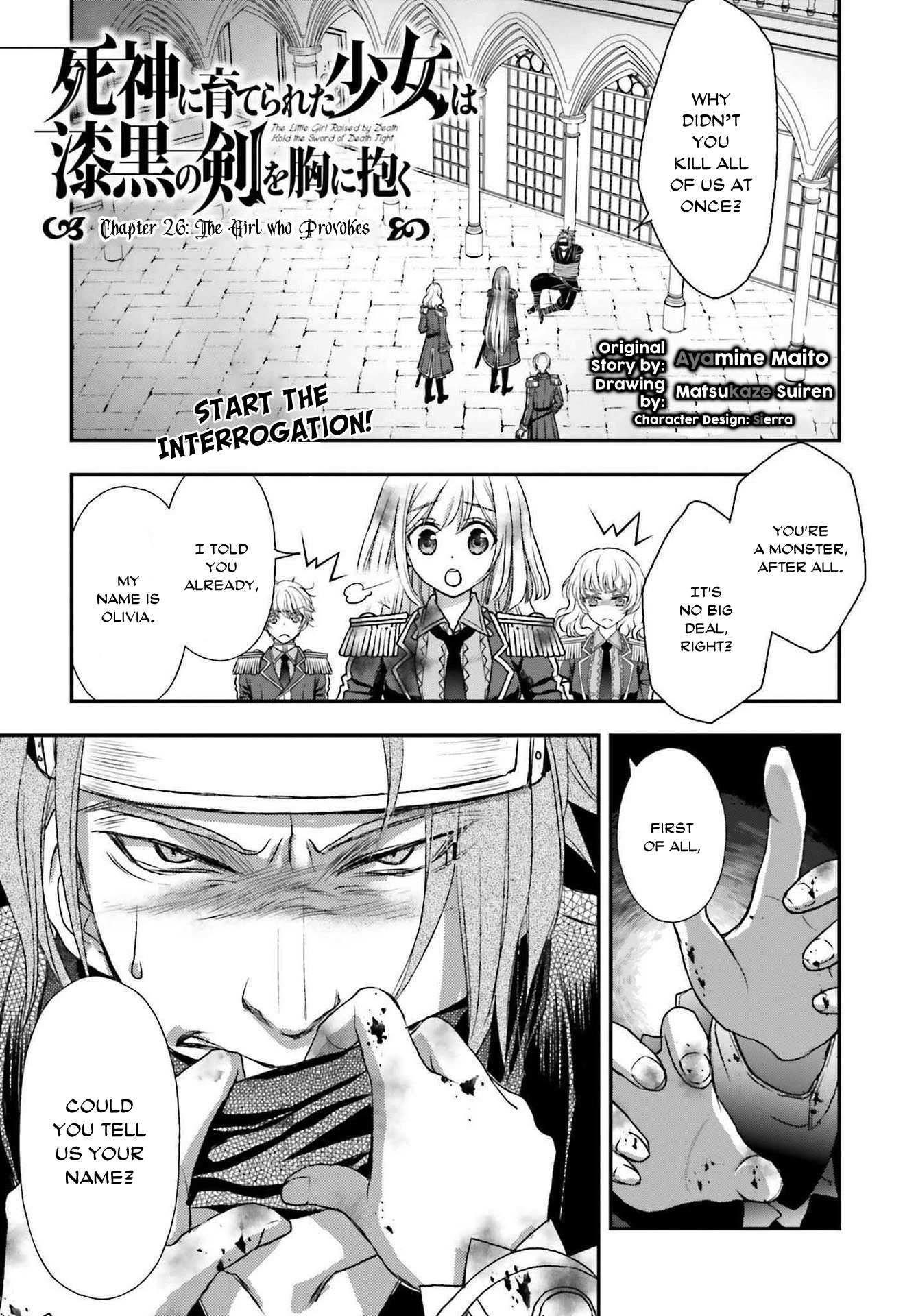 The Little Girl Raised by Death Hold the Sword of Death Tight Chapter 26 page 1 - 
