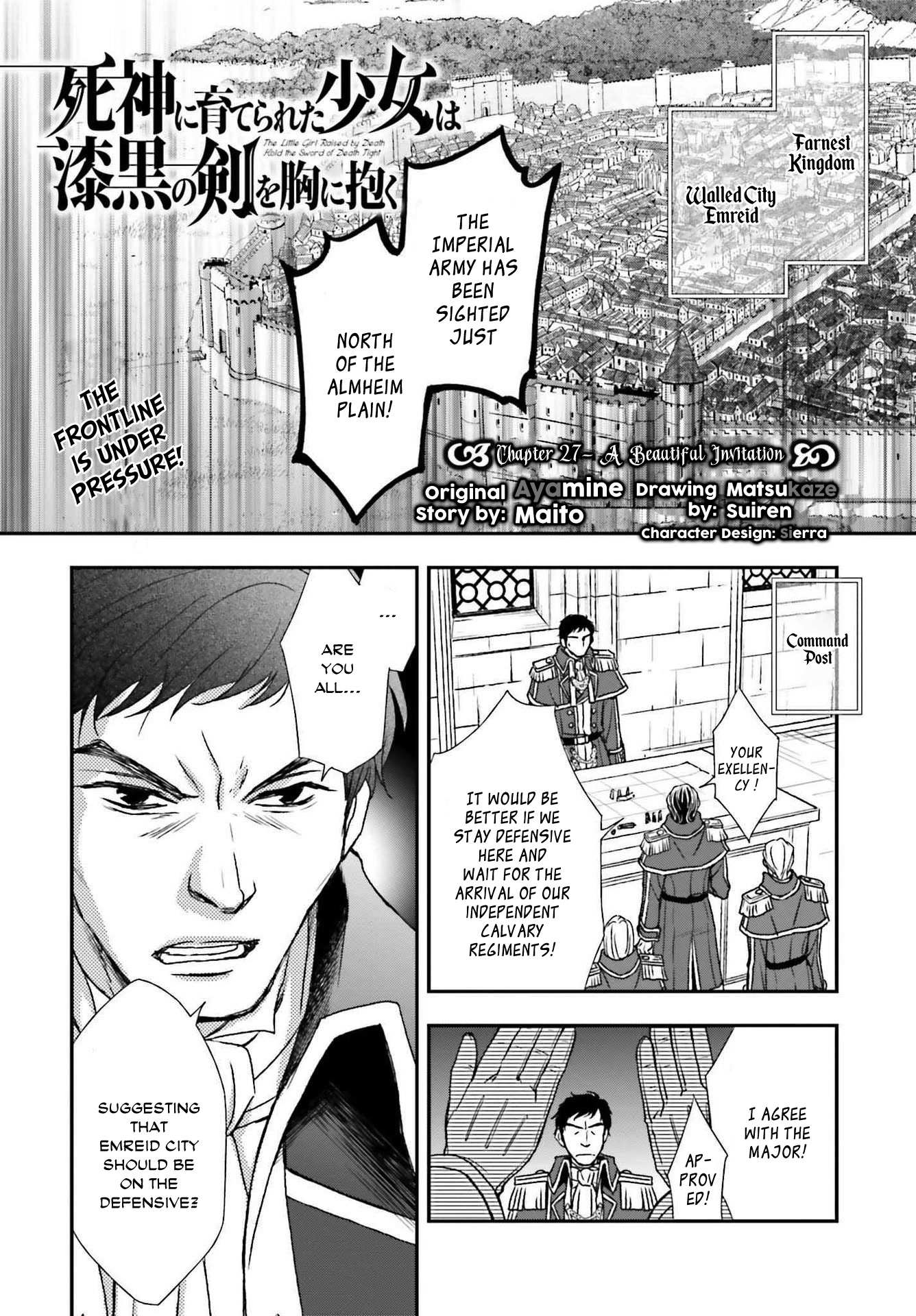 The Little Girl Raised by Death Hold the Sword of Death Tight Chapter 27 page 3 - 